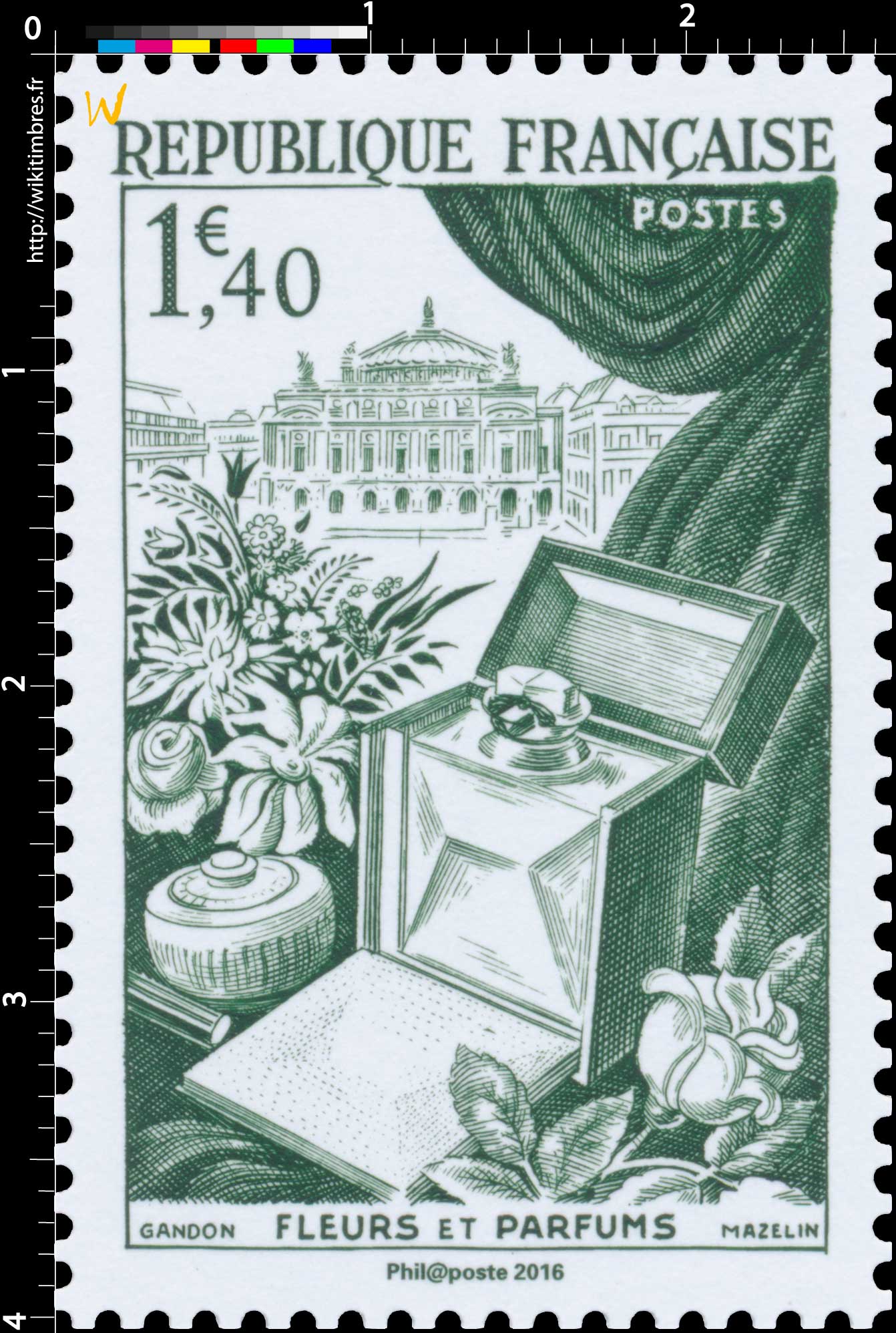 Trésors de la Philatélie 2016 - FLEURS & PARFUMS
