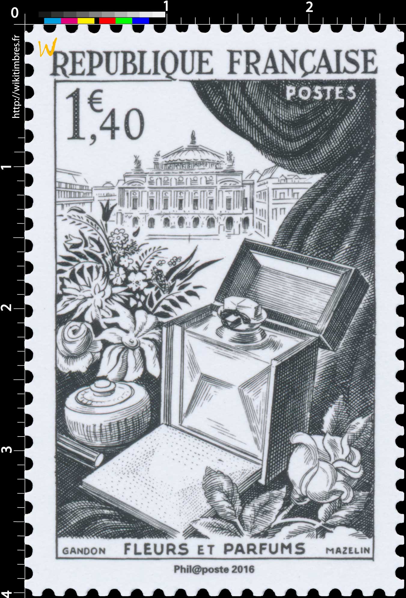 Trésors de la Philatélie 2016 - FLEURS & PARFUMS