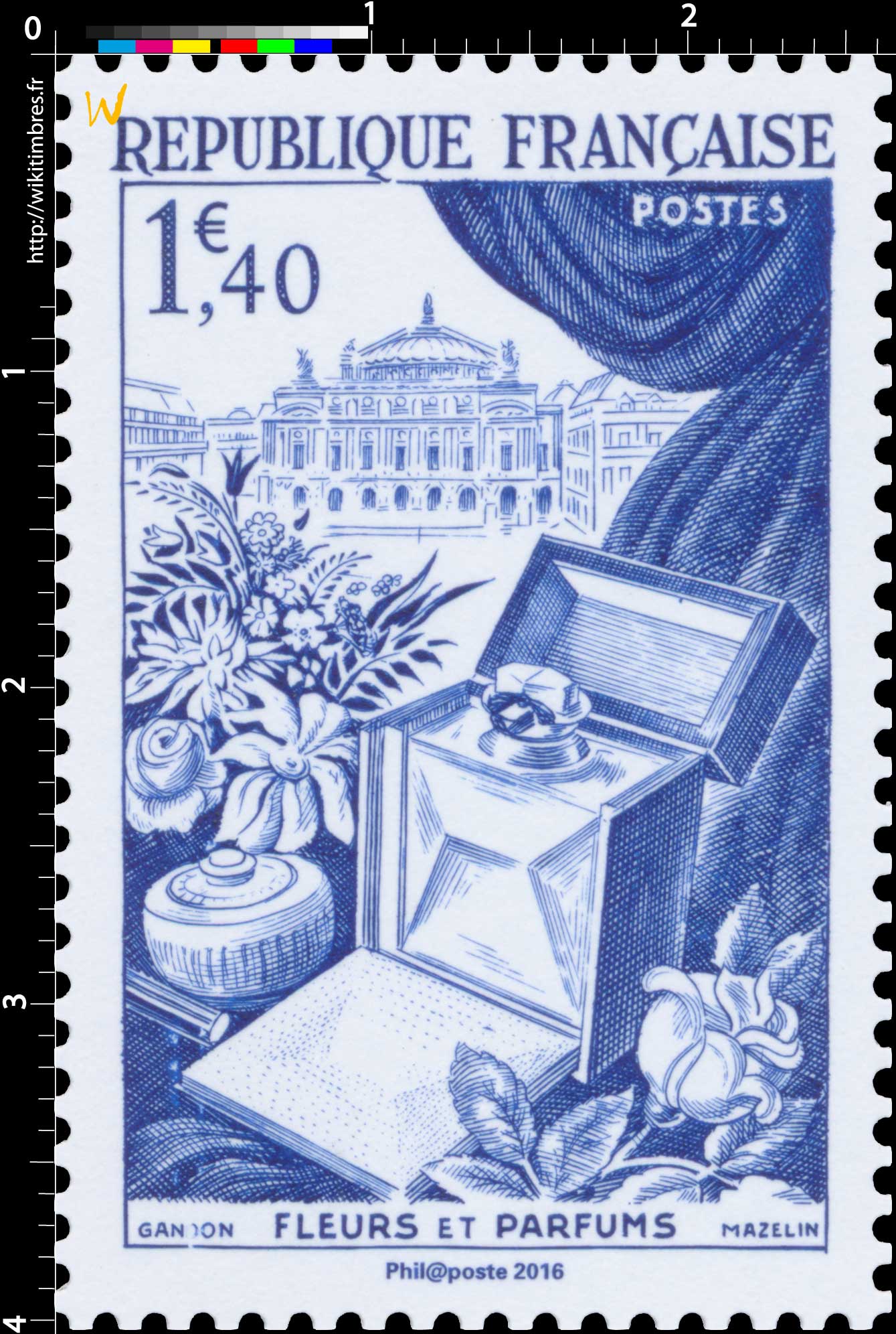 Trésors de la Philatélie 2016 - FLEURS & PARFUMS