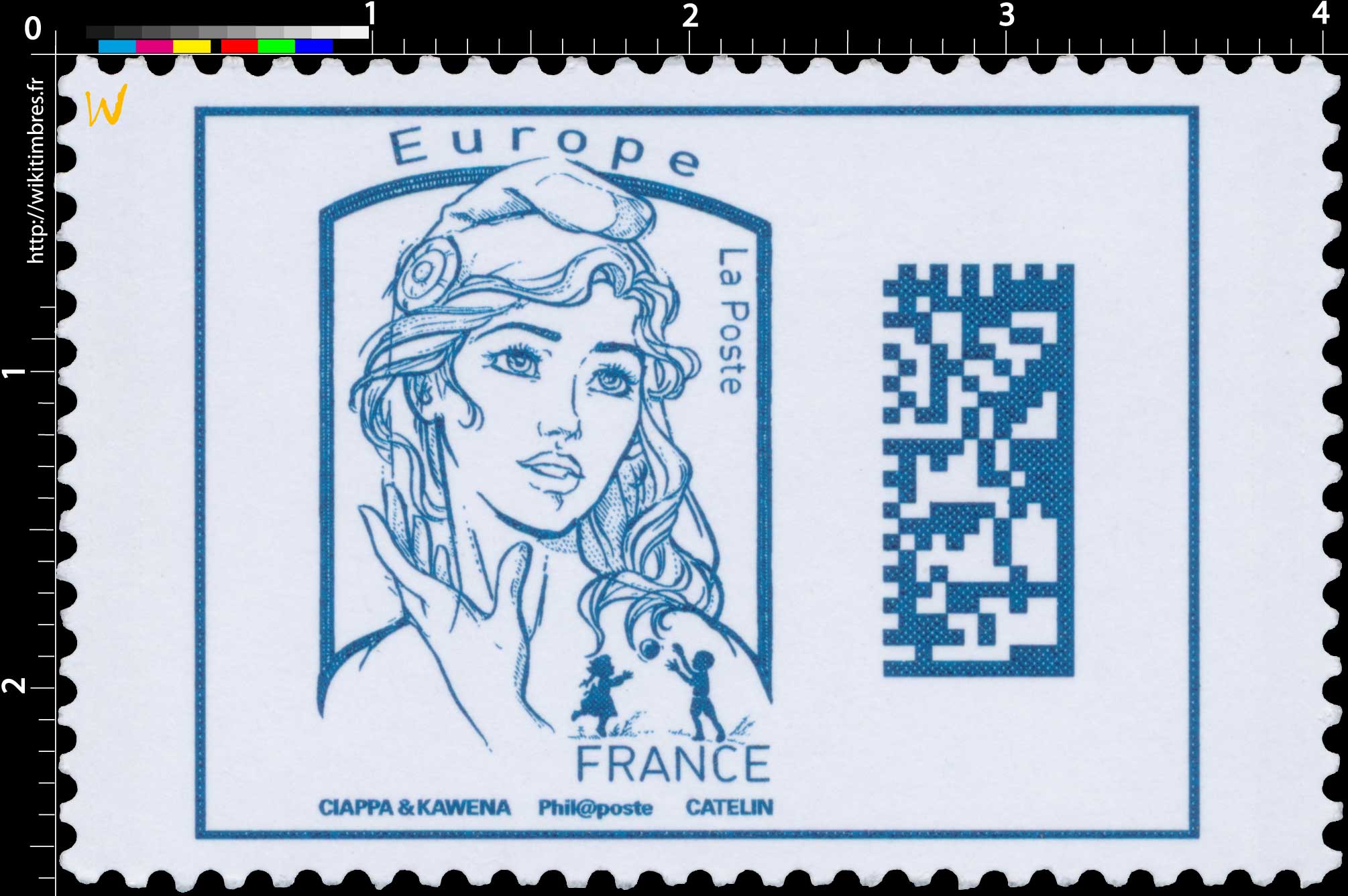 Marianne Europe - Code Datamatrix - 2016