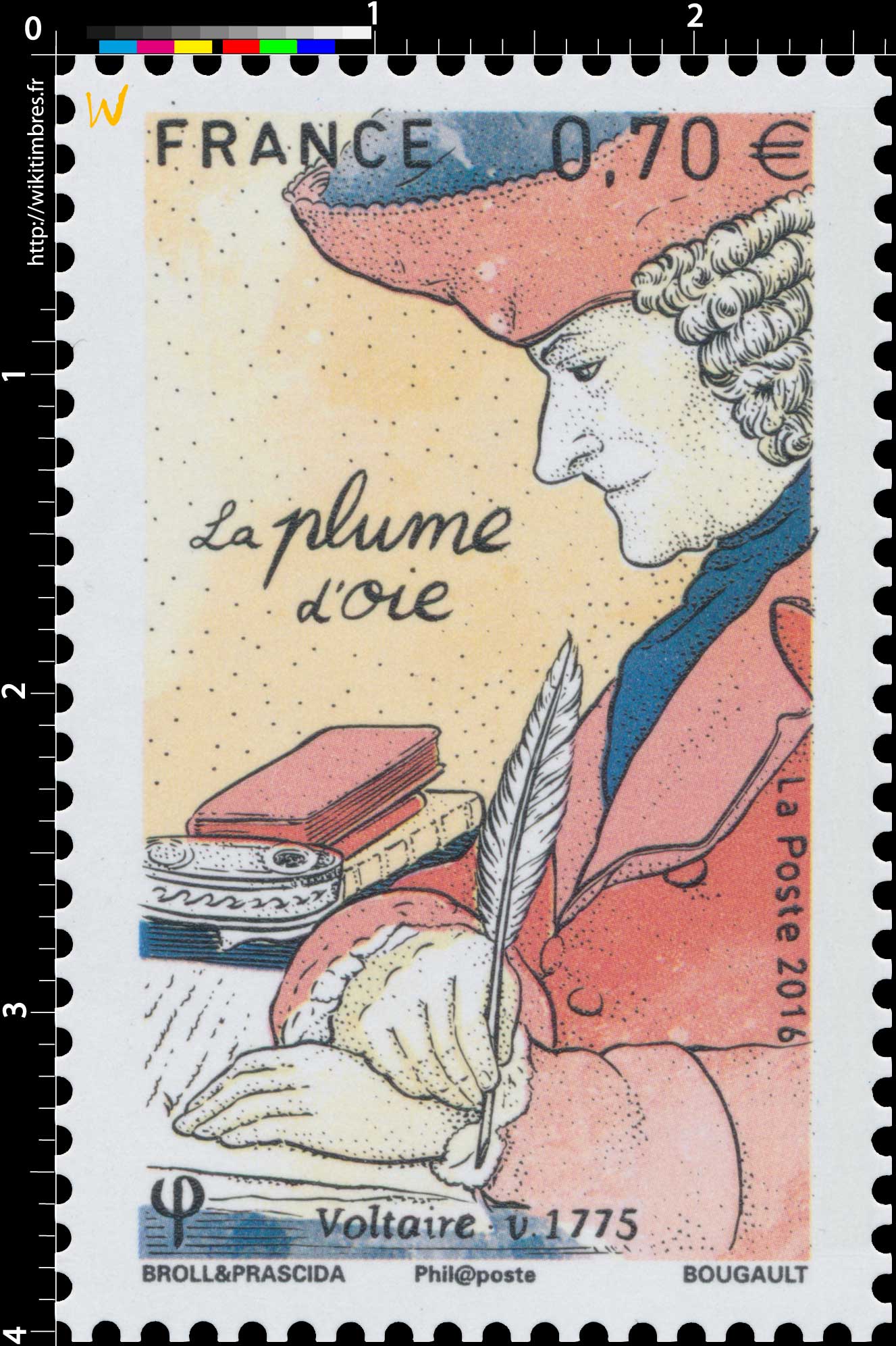 2016 La plume d'oie - Voltaire v.1775