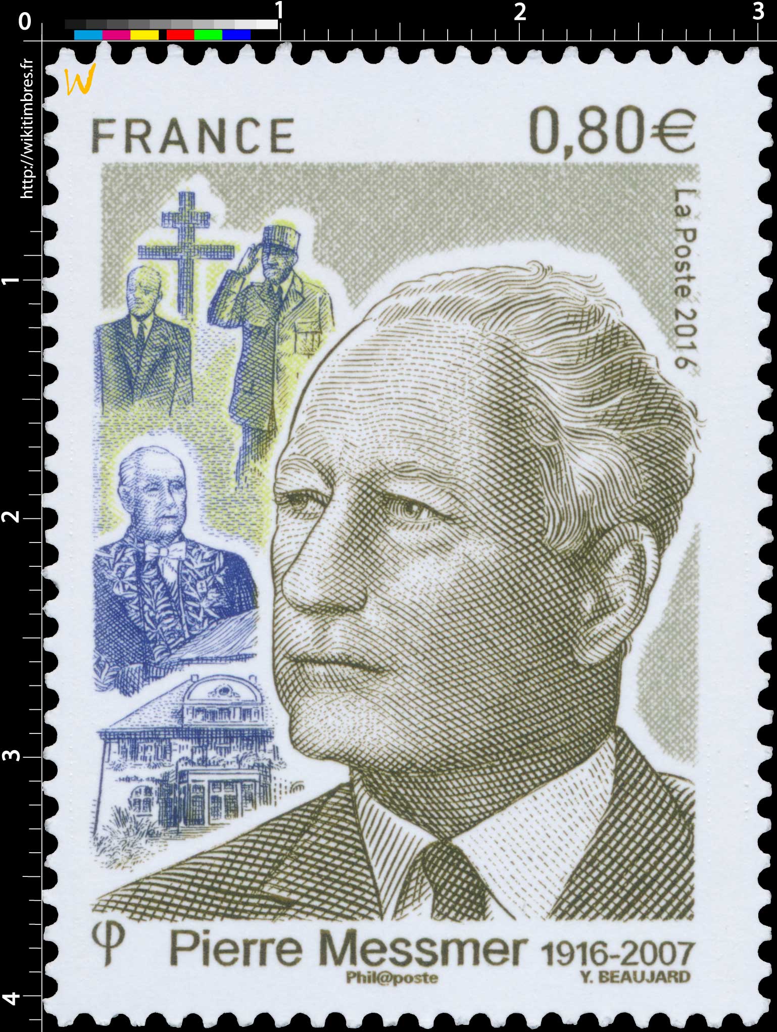 2016 Pierre Messmer 1916-2007