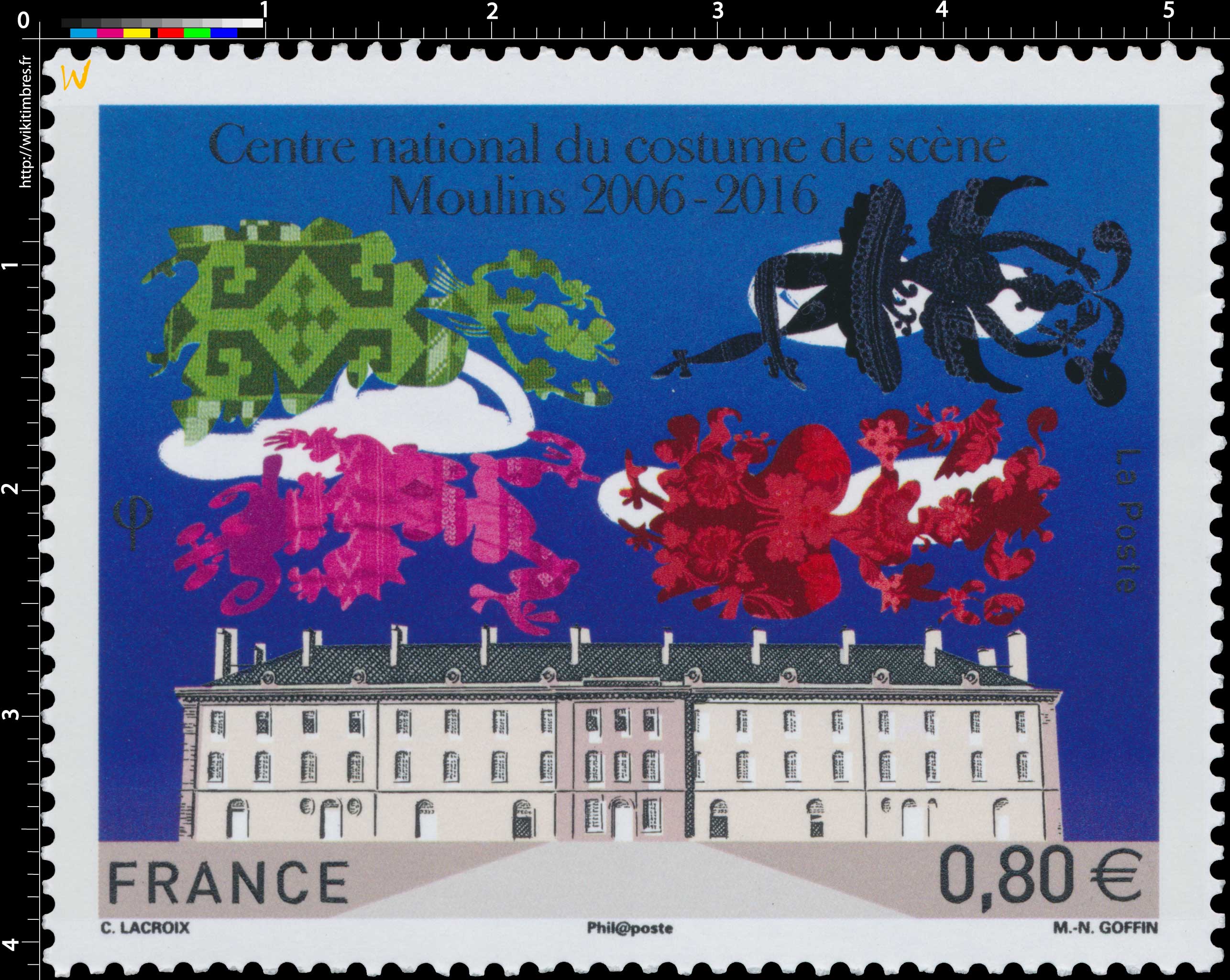 2016 Centre national du costume de scène Moulins 2006 - 2016