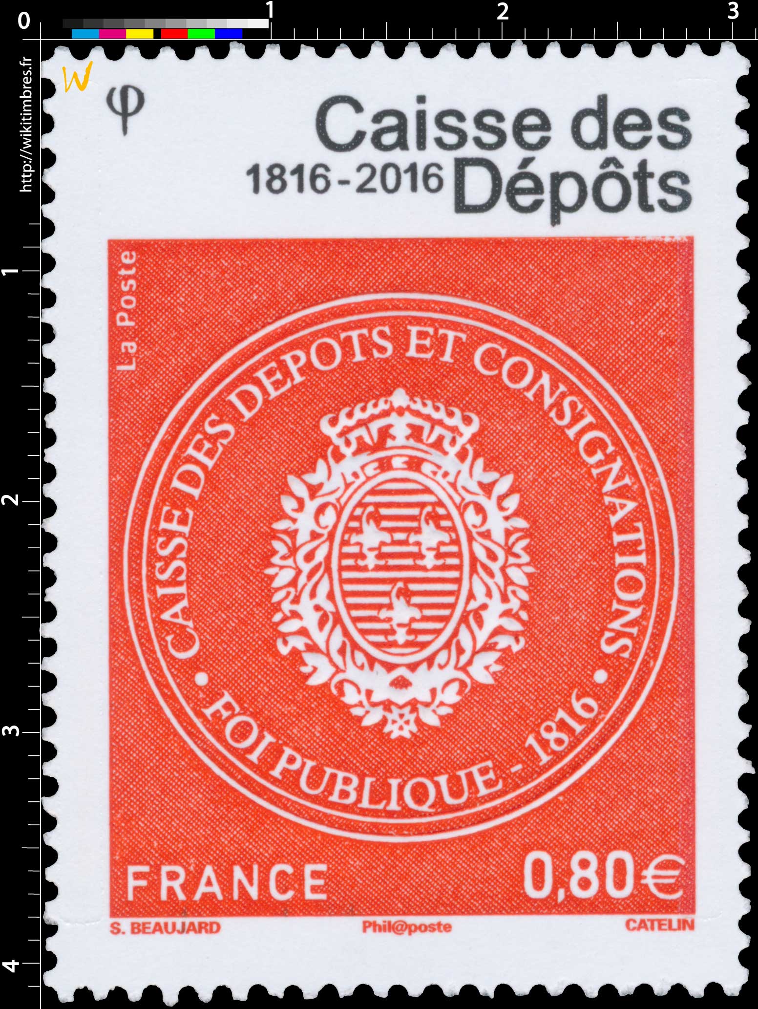 2016 Caisse des Dépôts 1816 - 2016