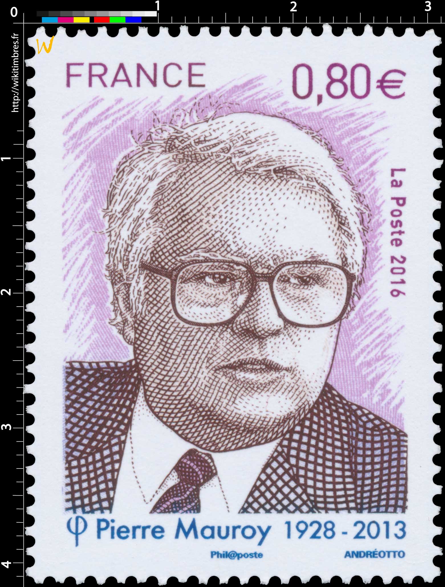 2016 Pierre Mauroy 1928 - 2013