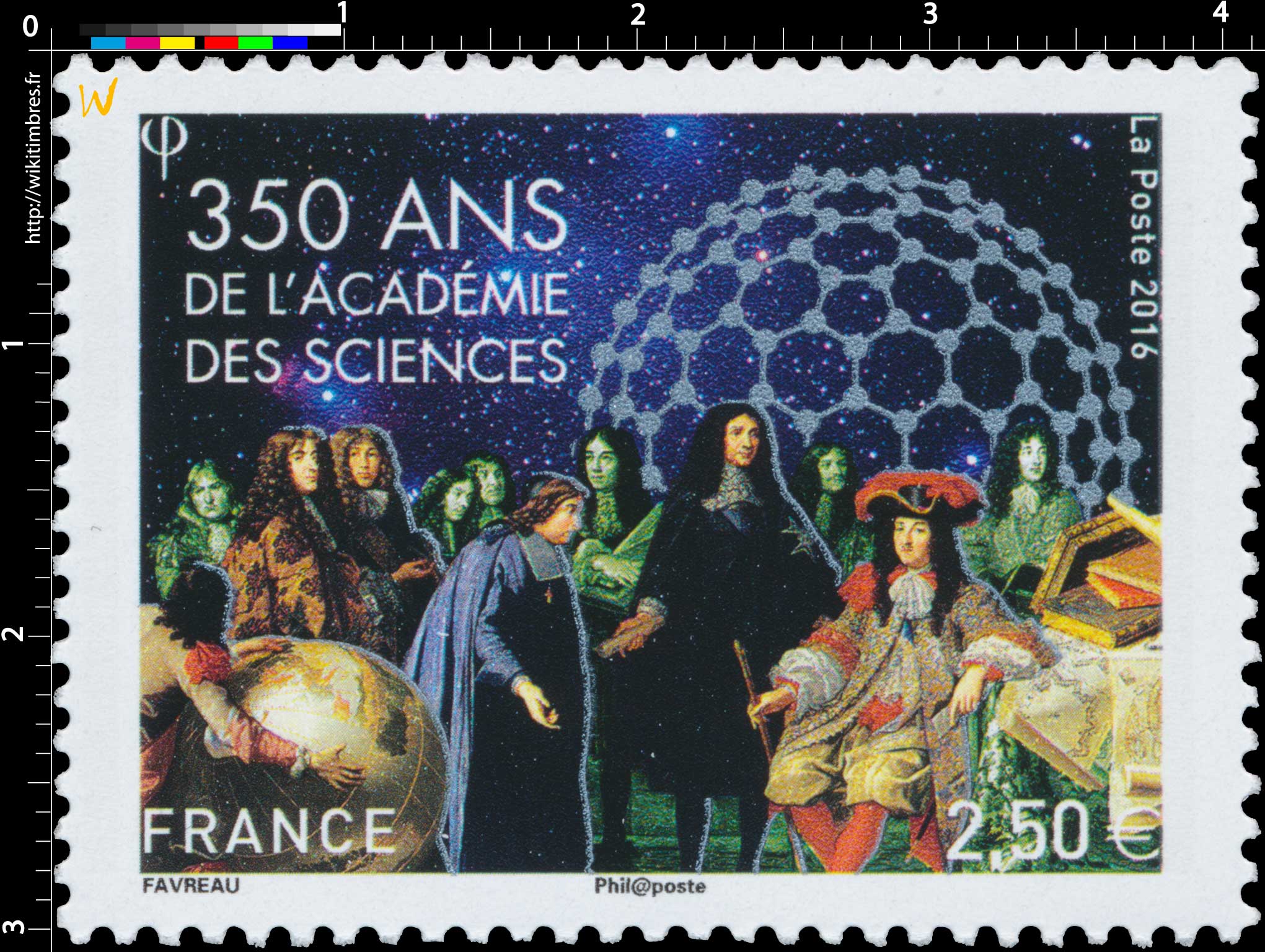 2016 350 ans de l'Académie des Sciences
