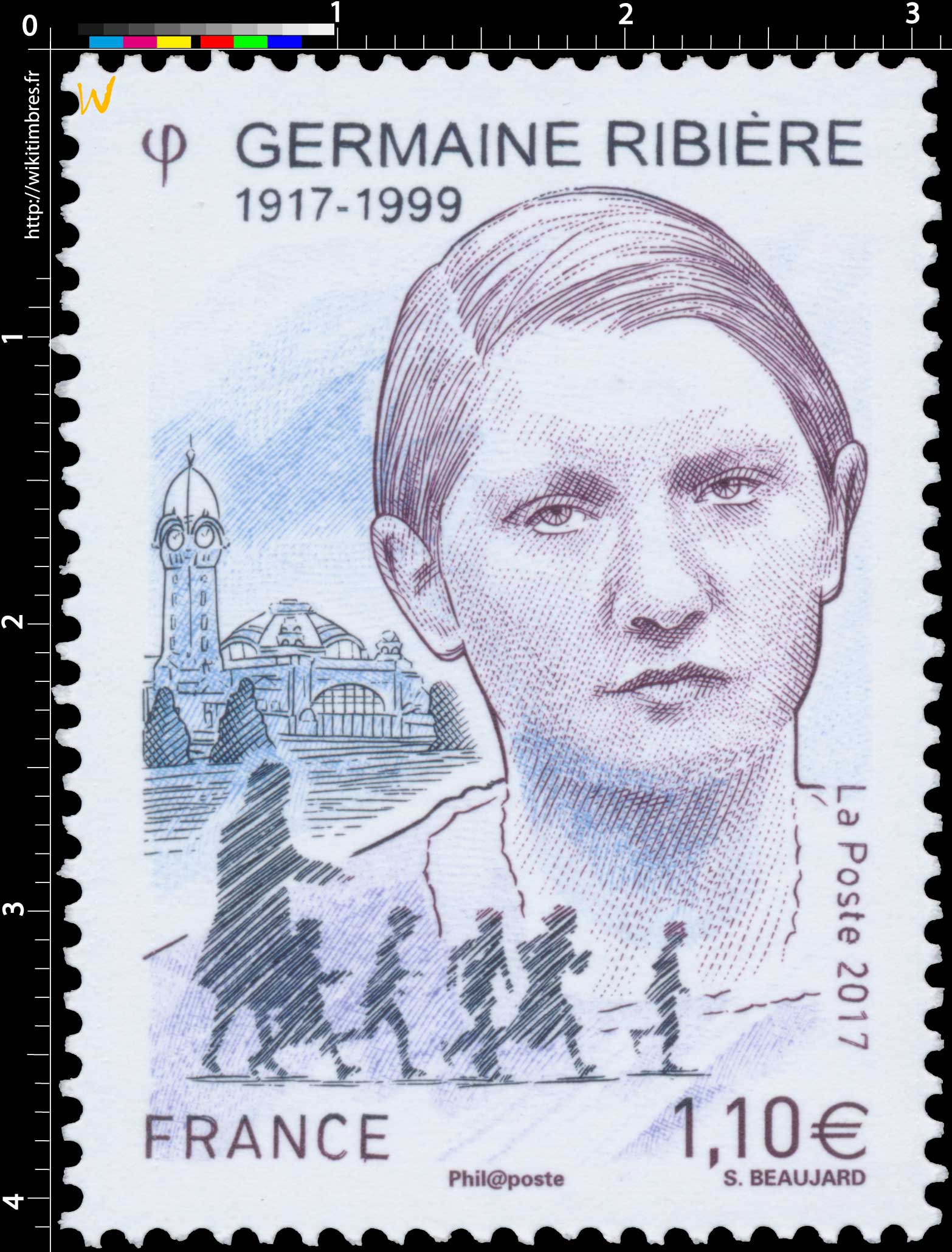 2017 Germaine Ribière 1917 - 1999