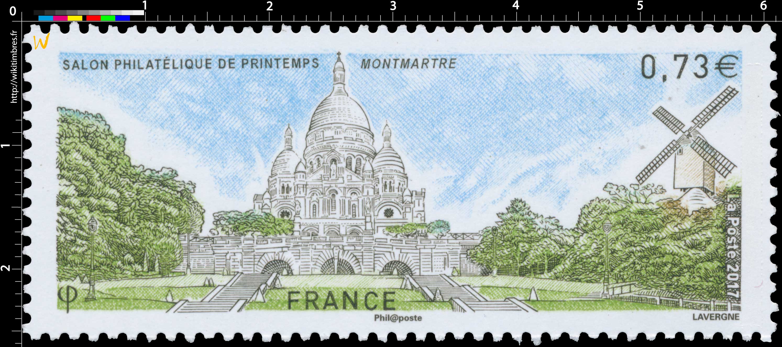 2017 SALON PHILATÉLIQUE DE PRINTEMPS - MONTMARTRE