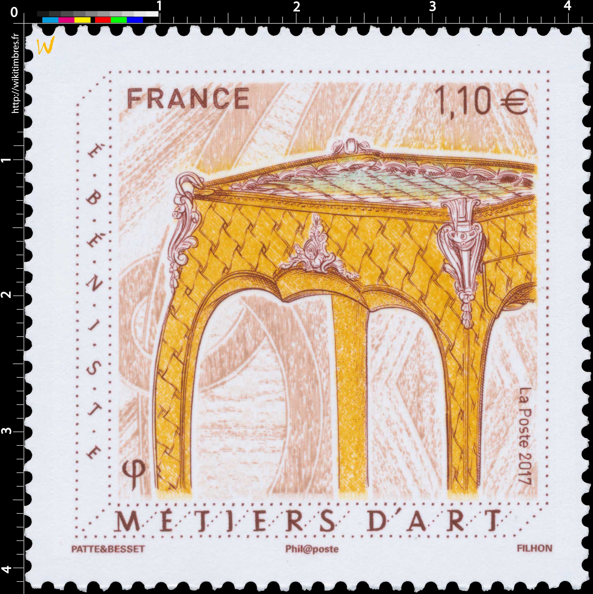 2017 METIERS D'ART EBENISTE