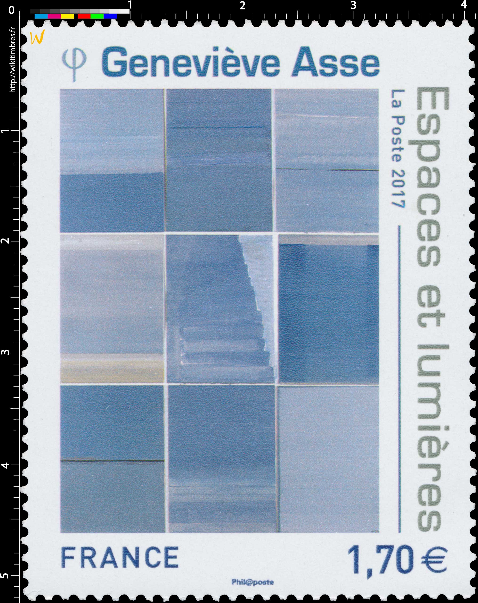 2017 Geneviève Asse - Espaces et lumières