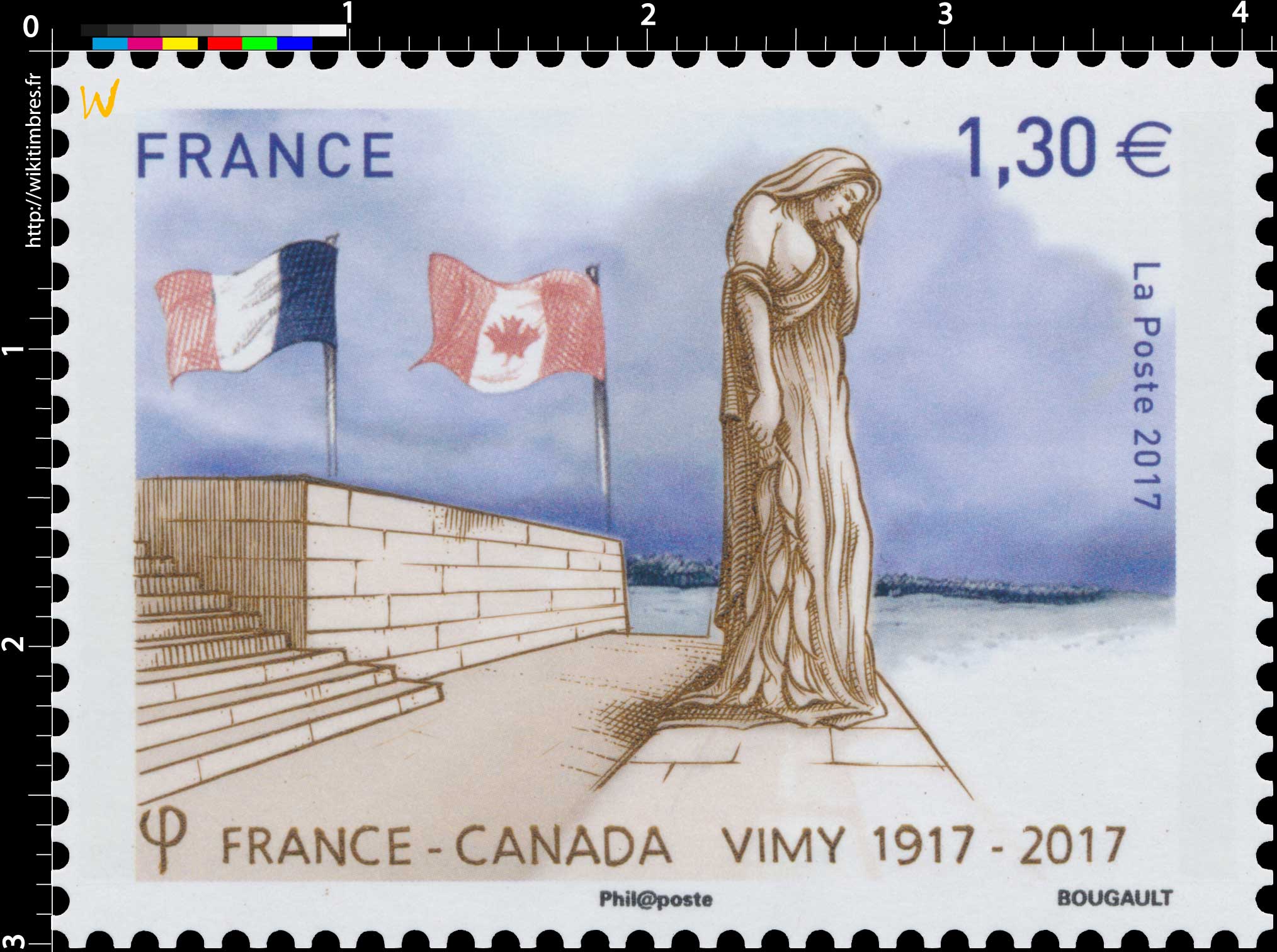 2017  France - Canada -   Vimy 1917 - 2017 
