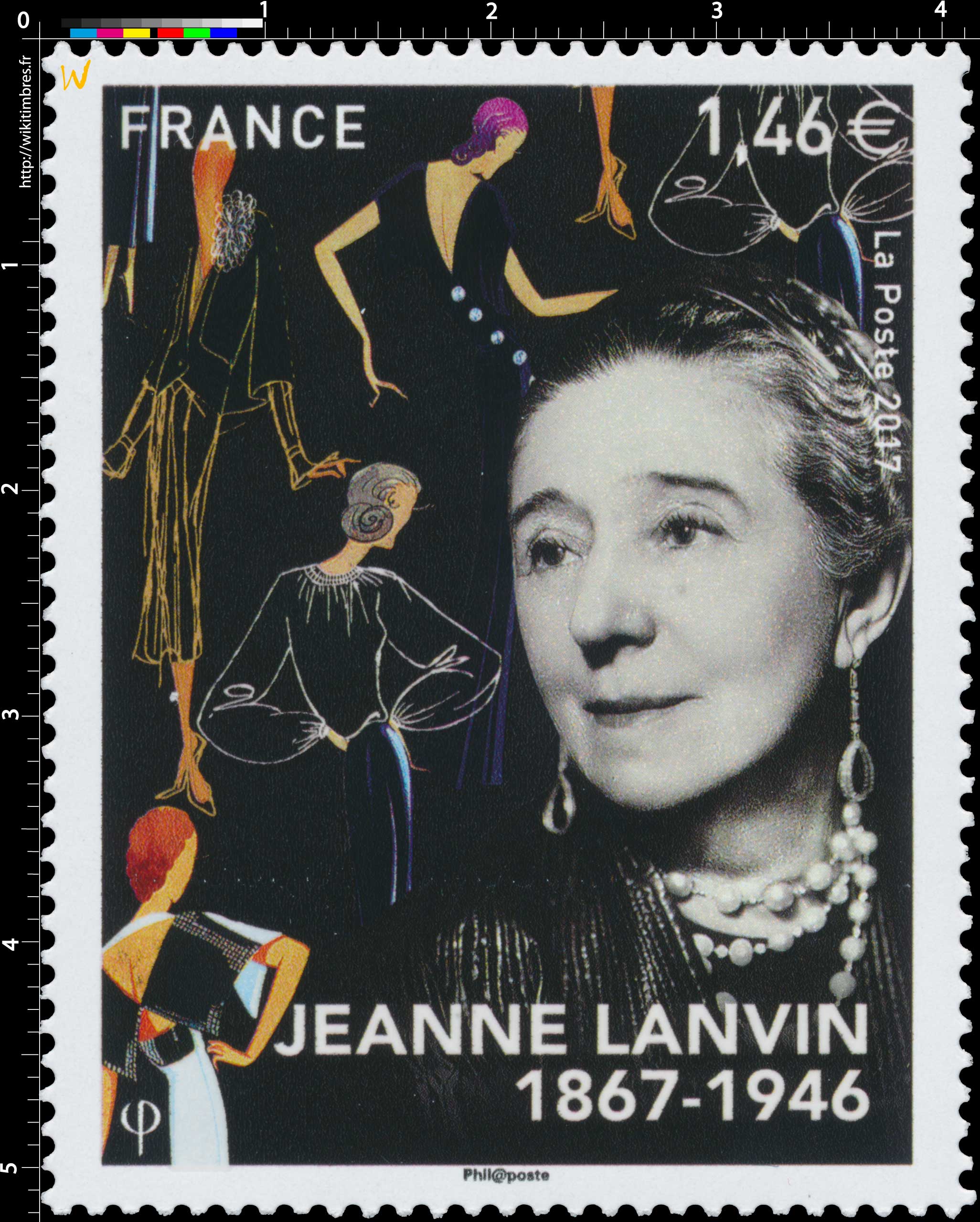 2017 JEANNE LANVIN 1867 – 1946
