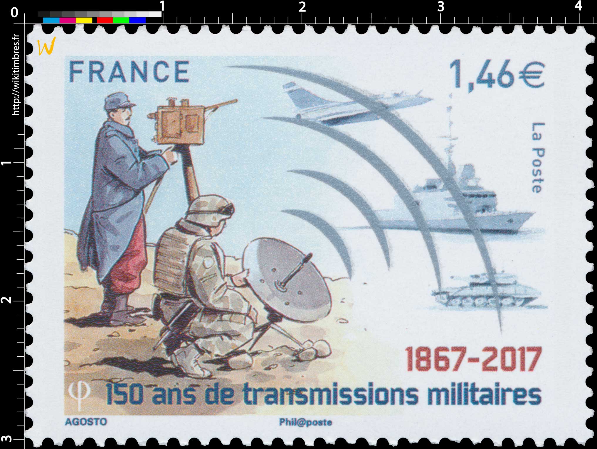 2017 150 ans de transmissions militaires 1867-2017