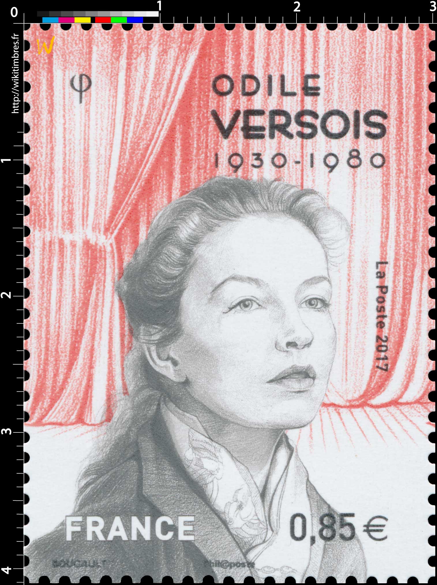 2017 Odile Versois 1930 - 1980