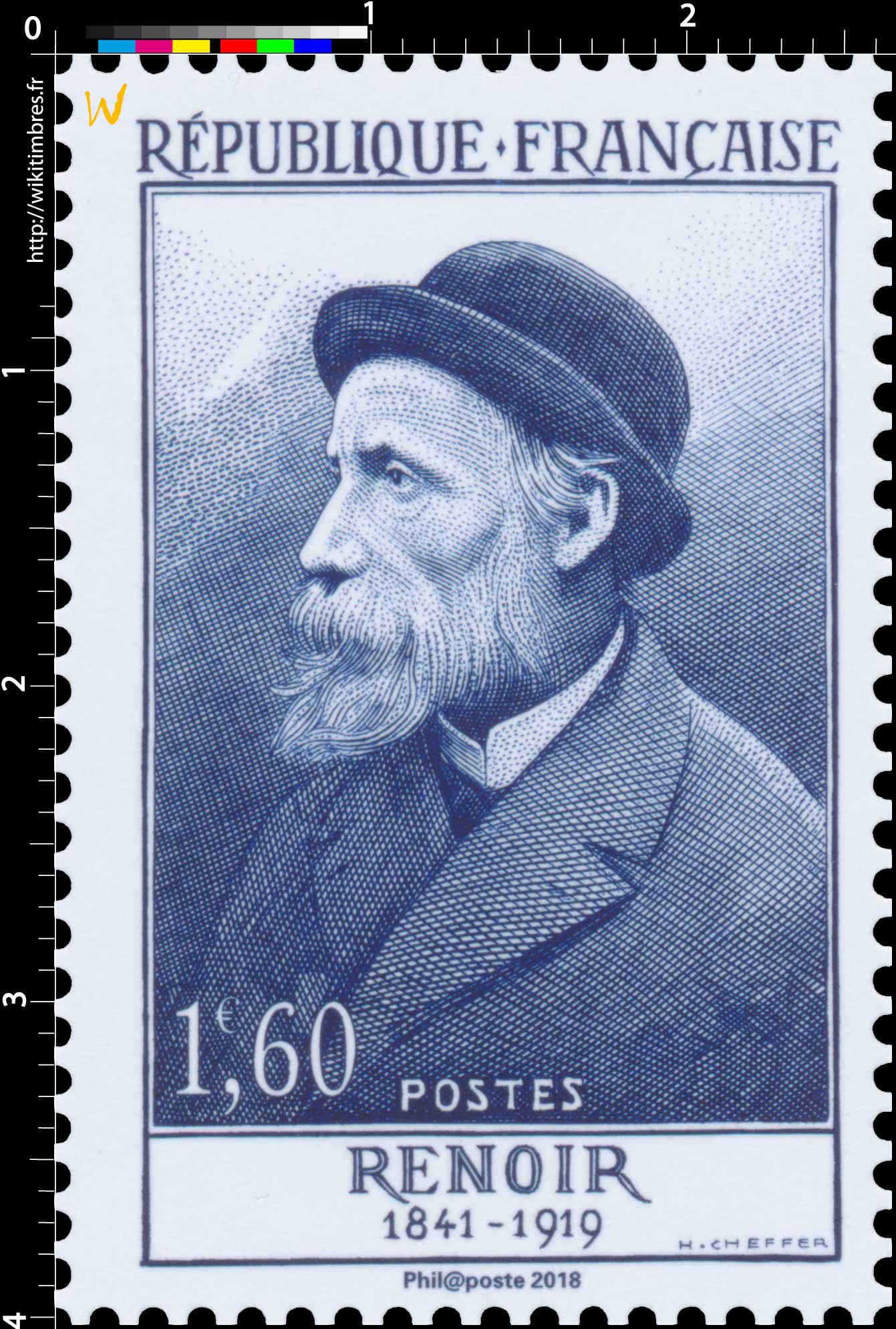 Trésors de la Philatélie 2018 - RENOIR 1841-1919