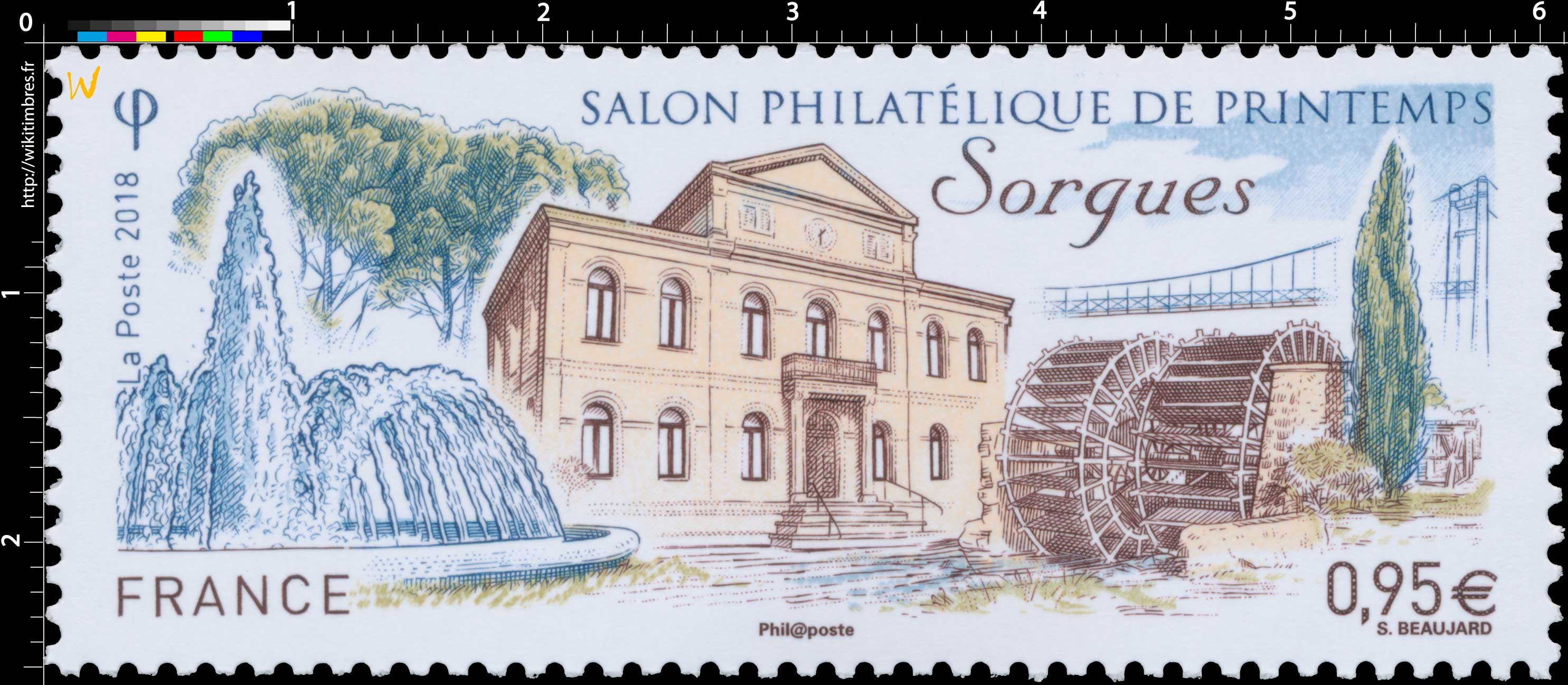 2018 Salon Philatélique de printemps Sorgues