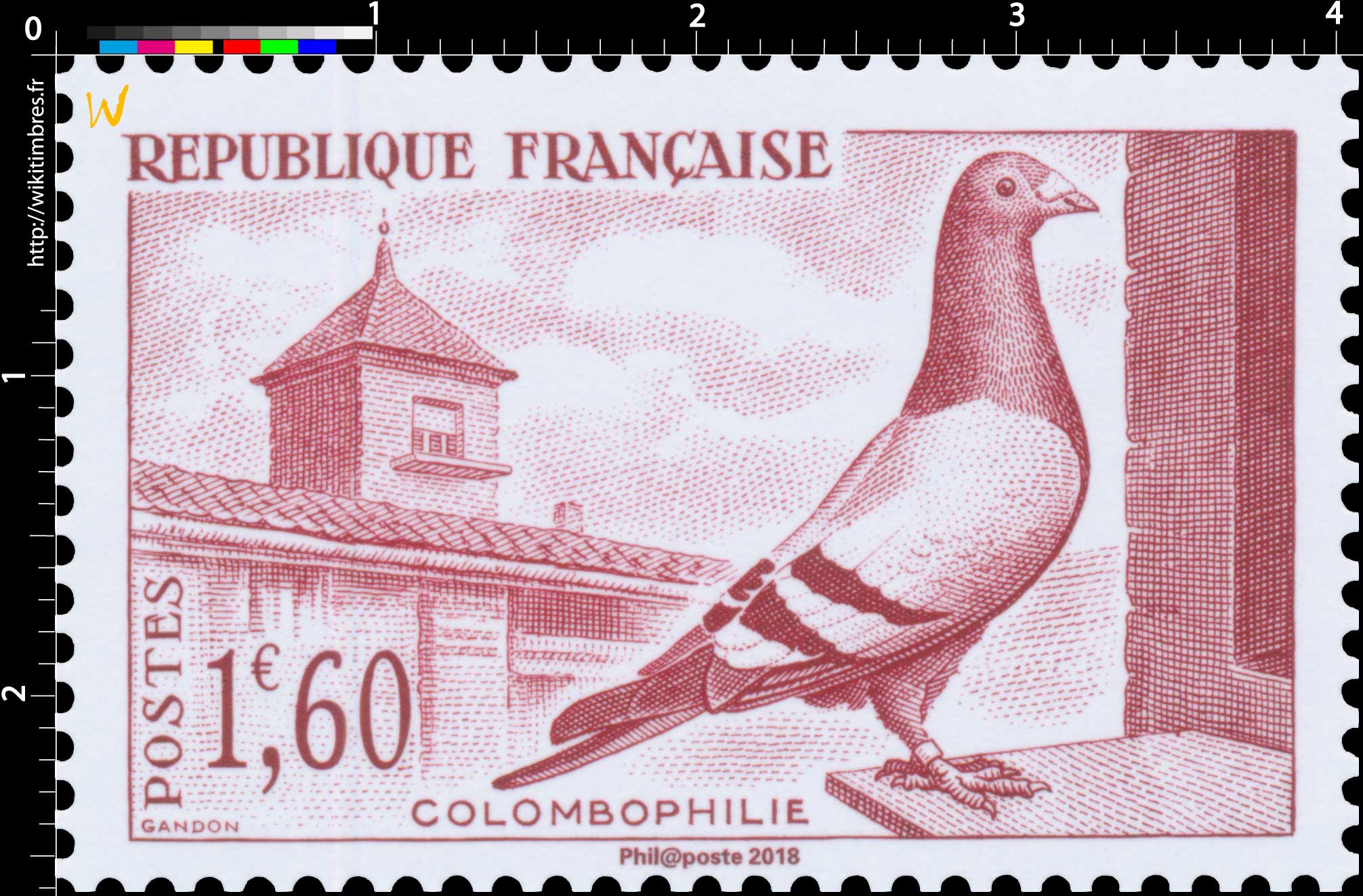 Trésors de la Philatélie 2018 - COLOMBOPHILIE