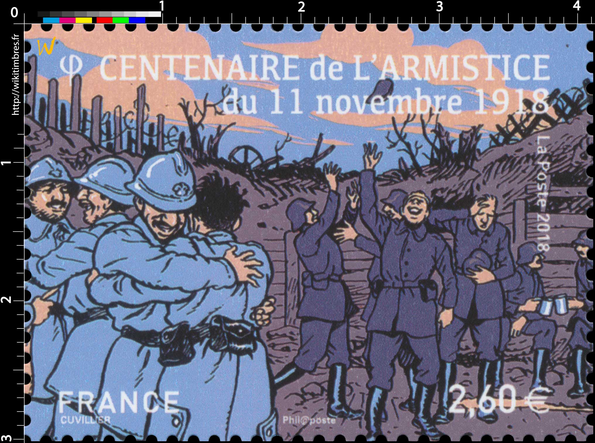 2018 Centenaire de l'armistice du 11 novembre 1918