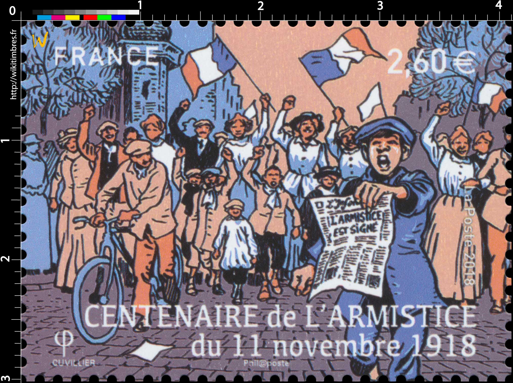 2018 Centenaire de l'armistice du 11 novembre 1918