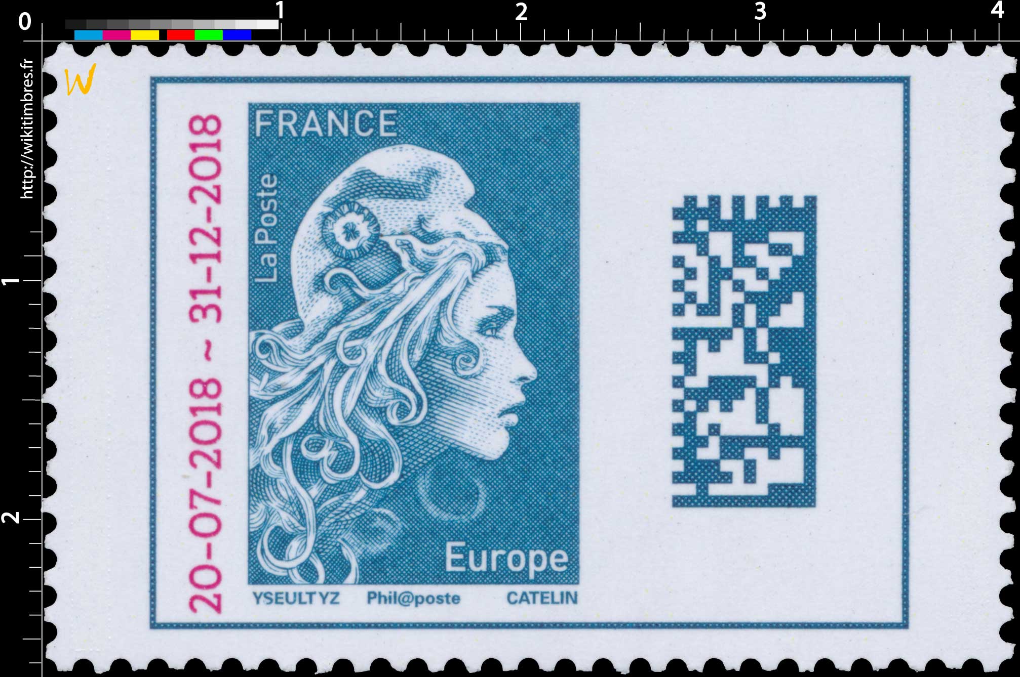 2018  Type Marianne l'engagée d'Yseult