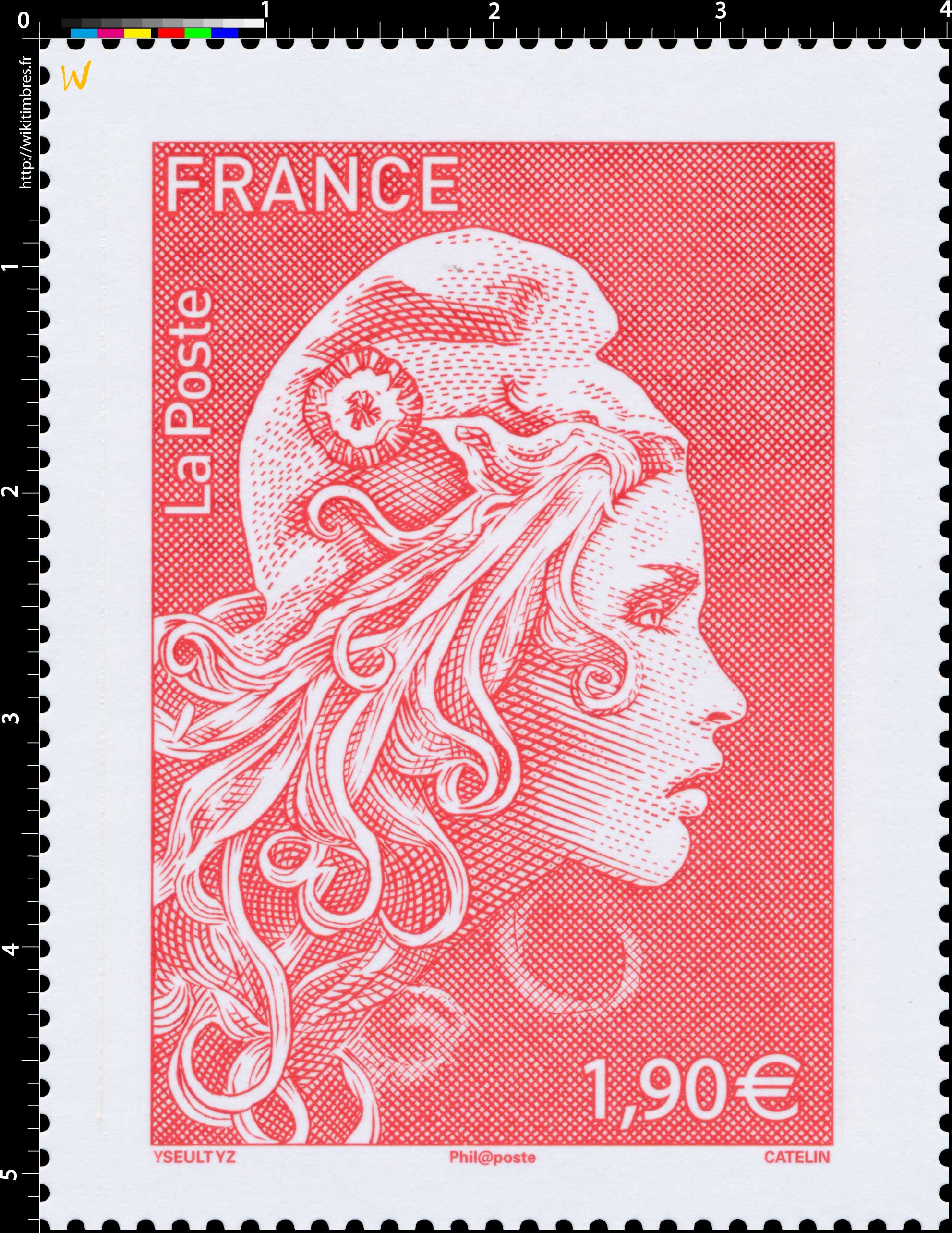 2018 Type Marianne l'engagée d'Yseult