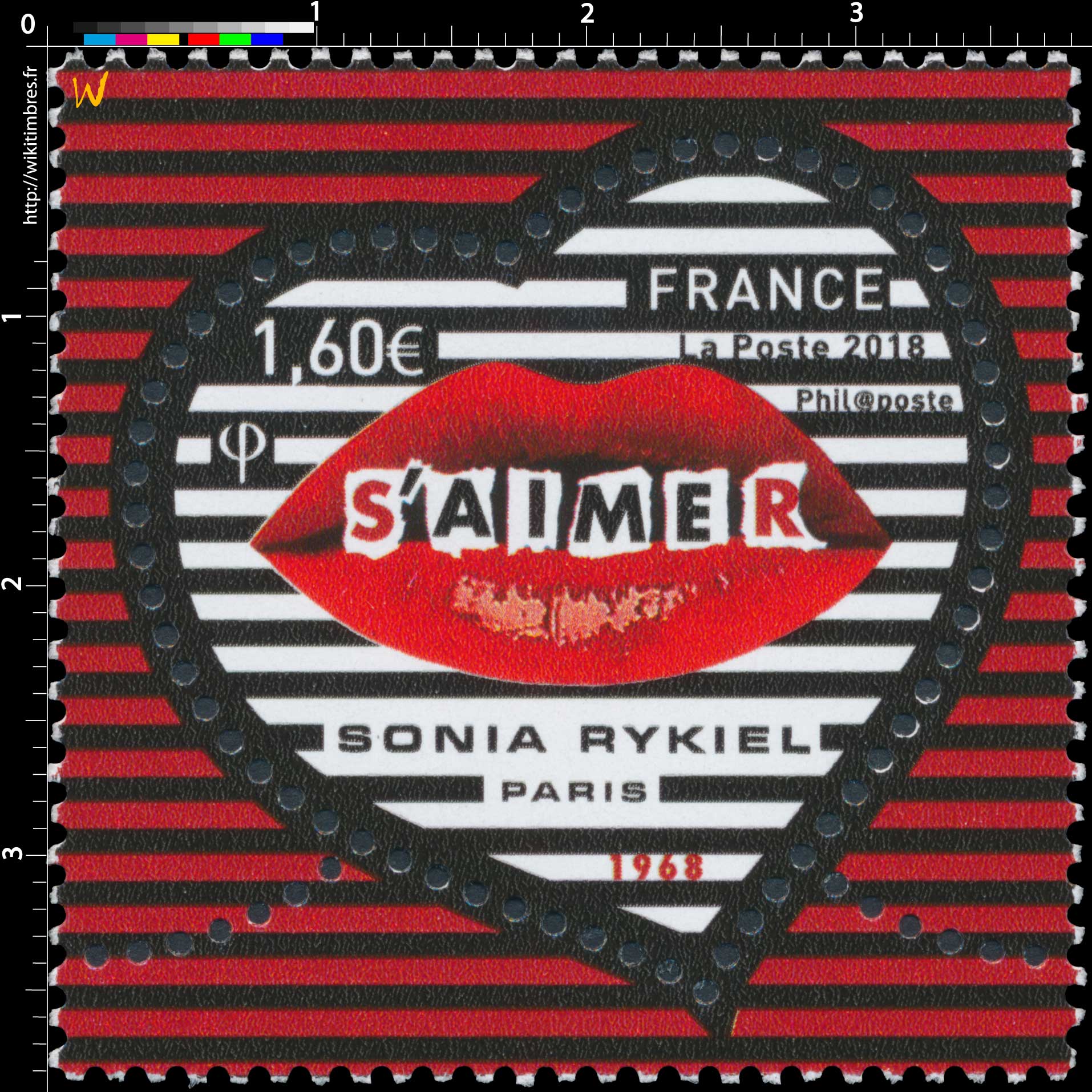 2018 Sonia Rykiel Paris - Baiser 1968
