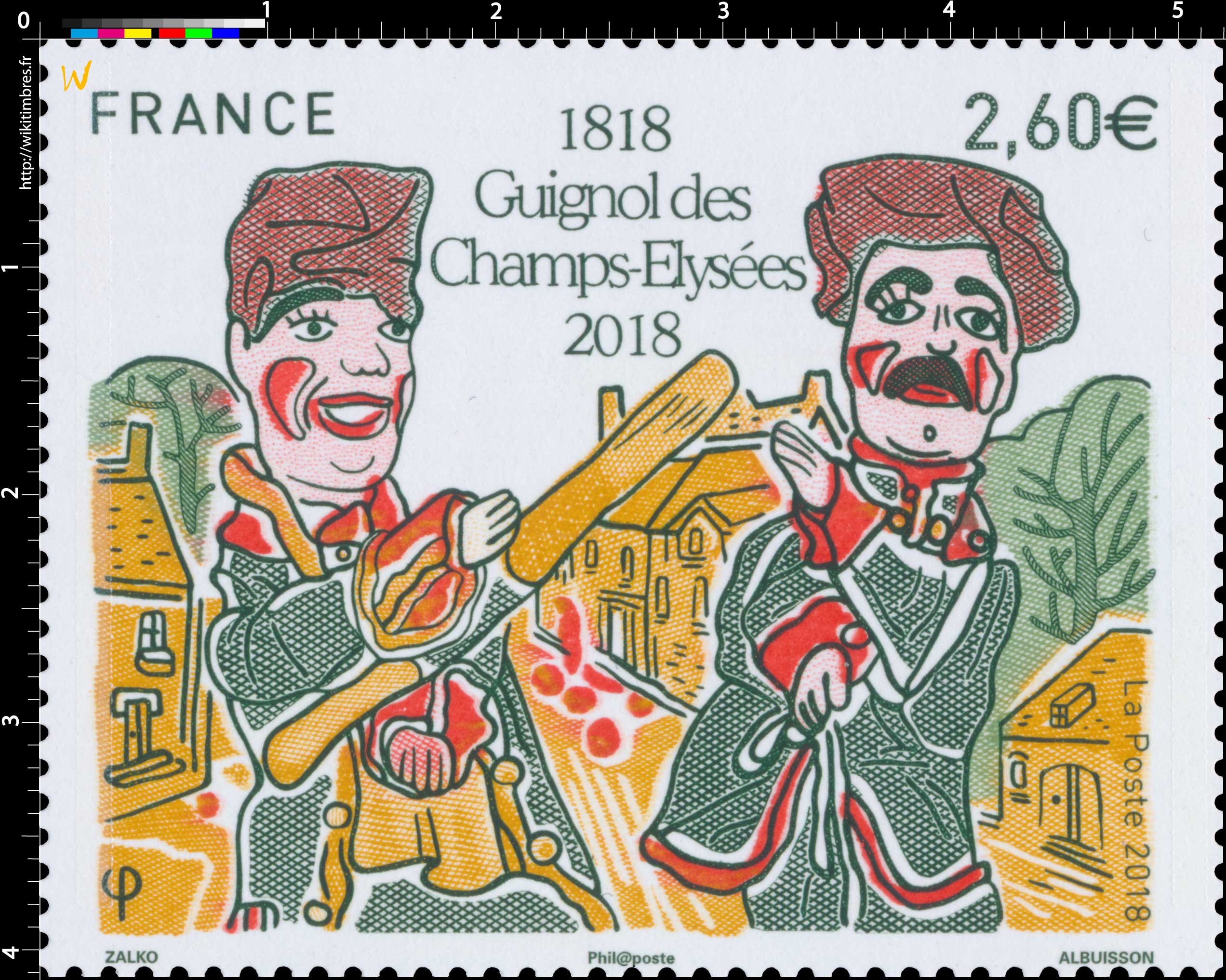 2018 BICENTENAIRE DE LA VENUE DU THÉÂTRE DE GUICNOL AUX CHAMPS-ELYSÉES