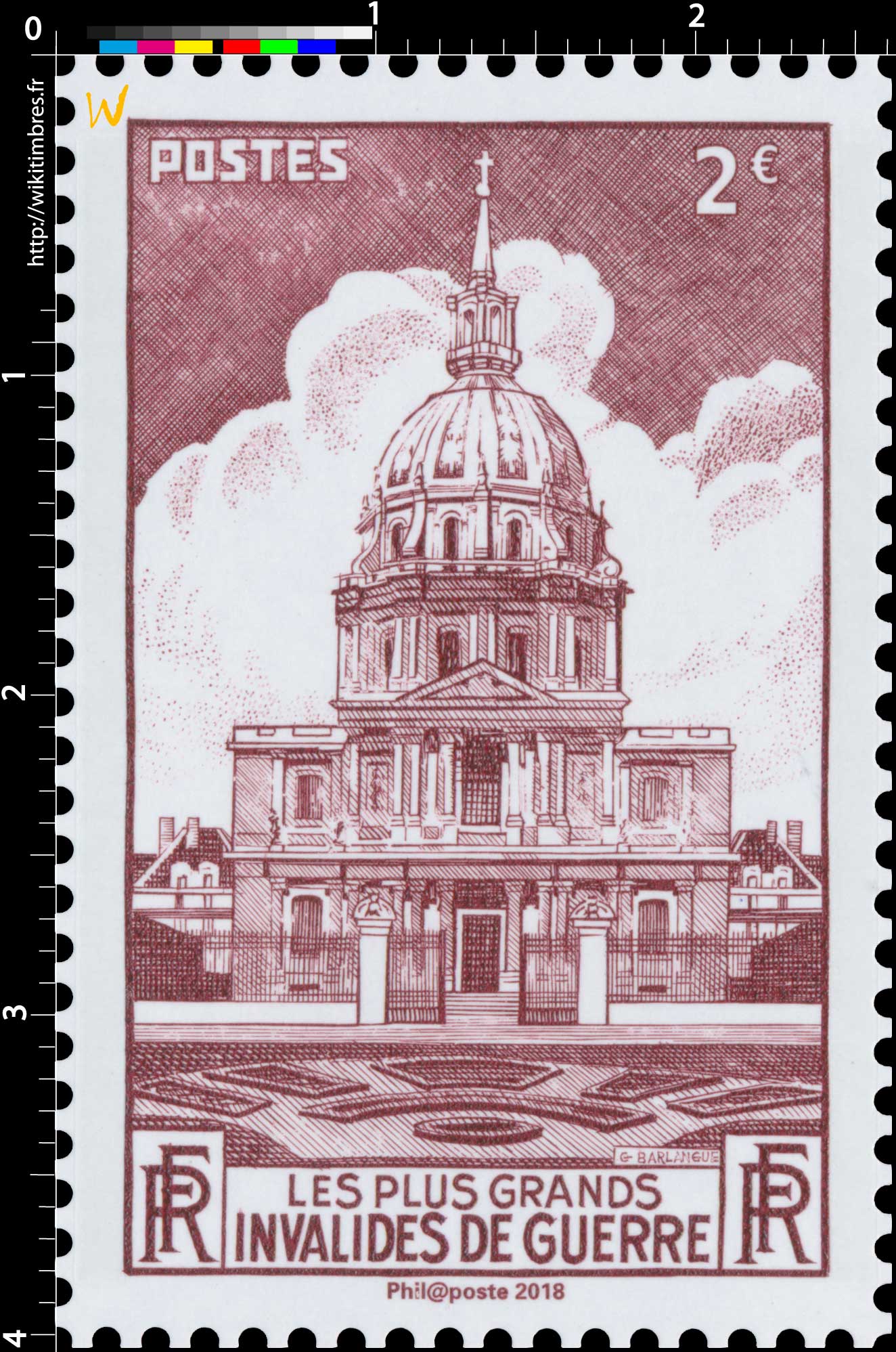 2018 Les plus grands invalides de guerre