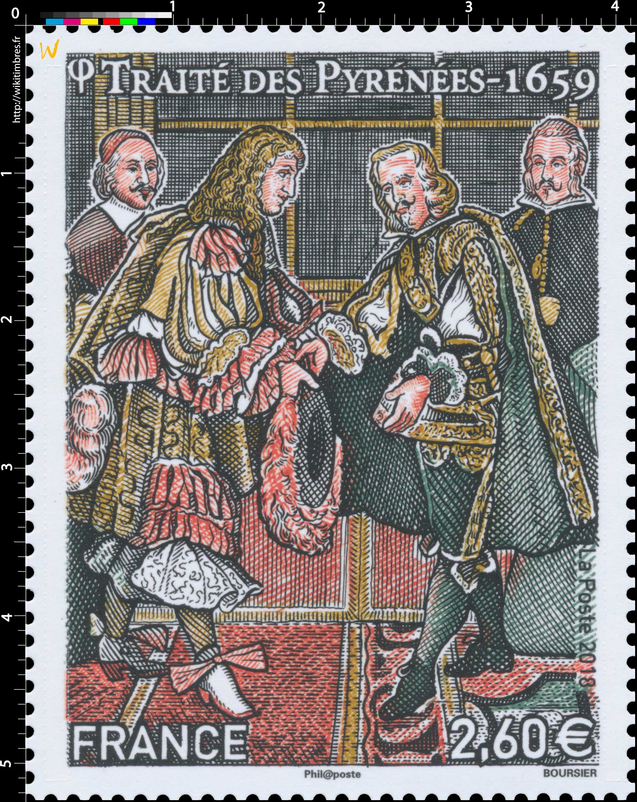 2018 Traité des Pyrénées - 1659