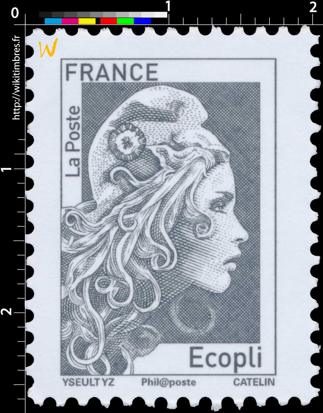 2018 Type Marianne l'engagée d'Yseult
