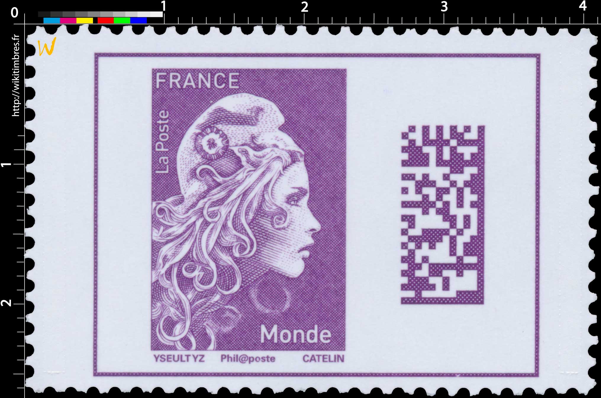 2018  Type Marianne l'engagée d'Yseult