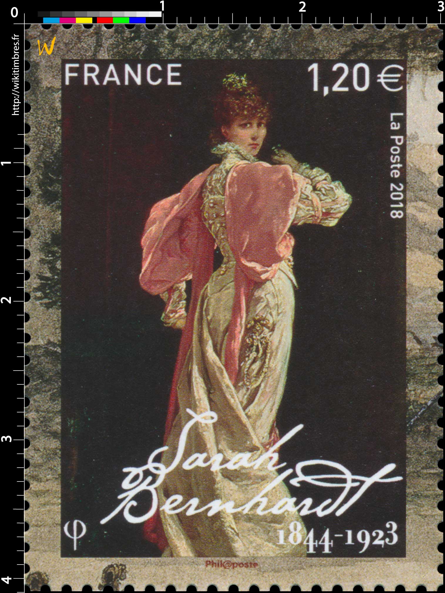 2018 Sarah Bernhardt 1844 - 1923