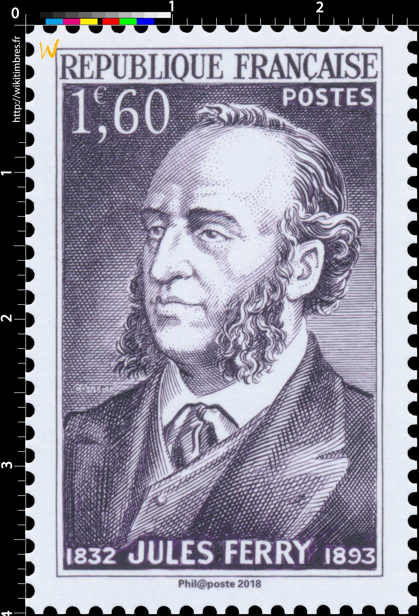 Trésors de la Philatélie 2018 - JULES FERRY 1832-1893