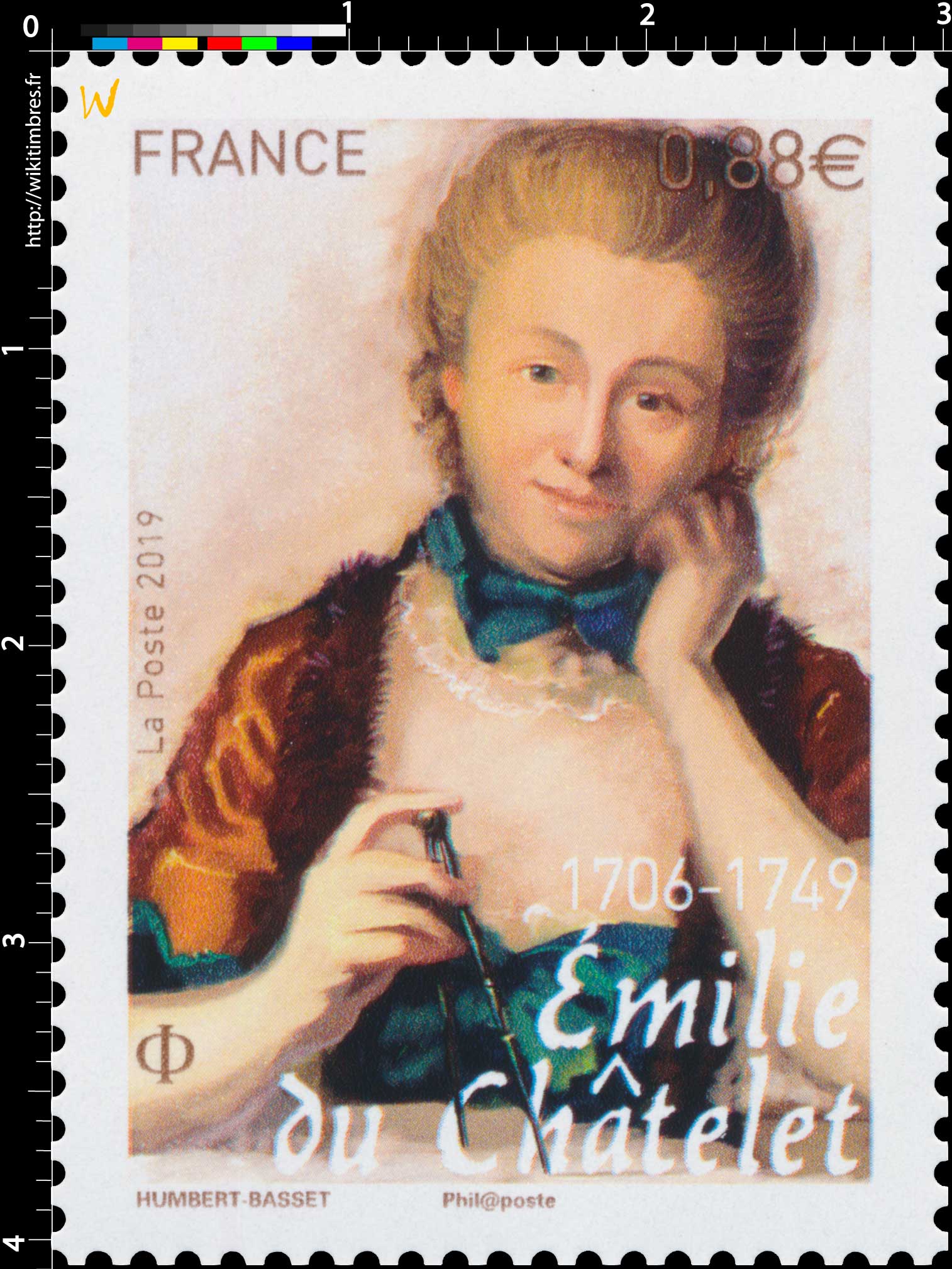 2019 Émilie du Châtelet 1706-1749