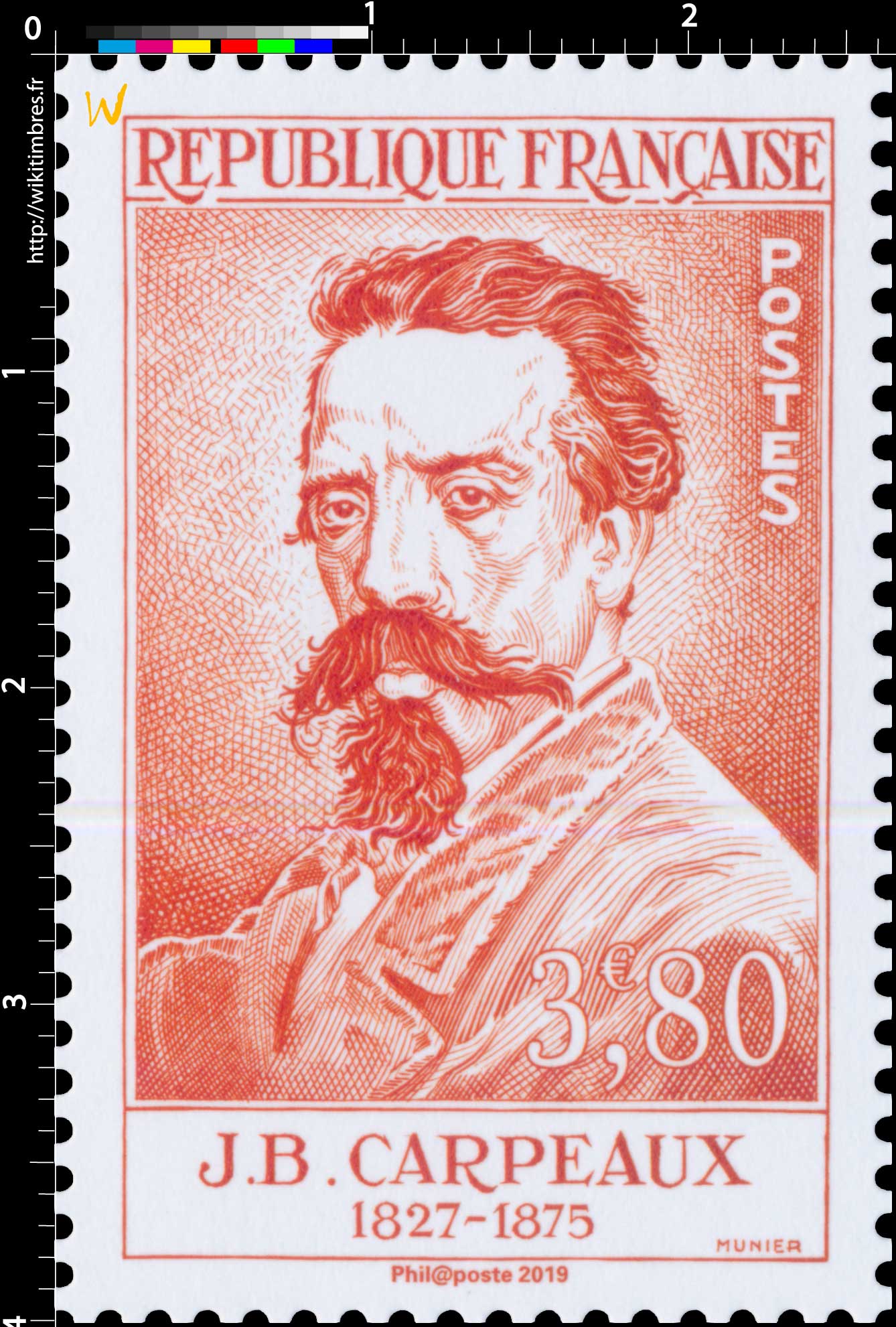 2019 Patrimoine de France - J.B. CARPEAUX 1827-1875