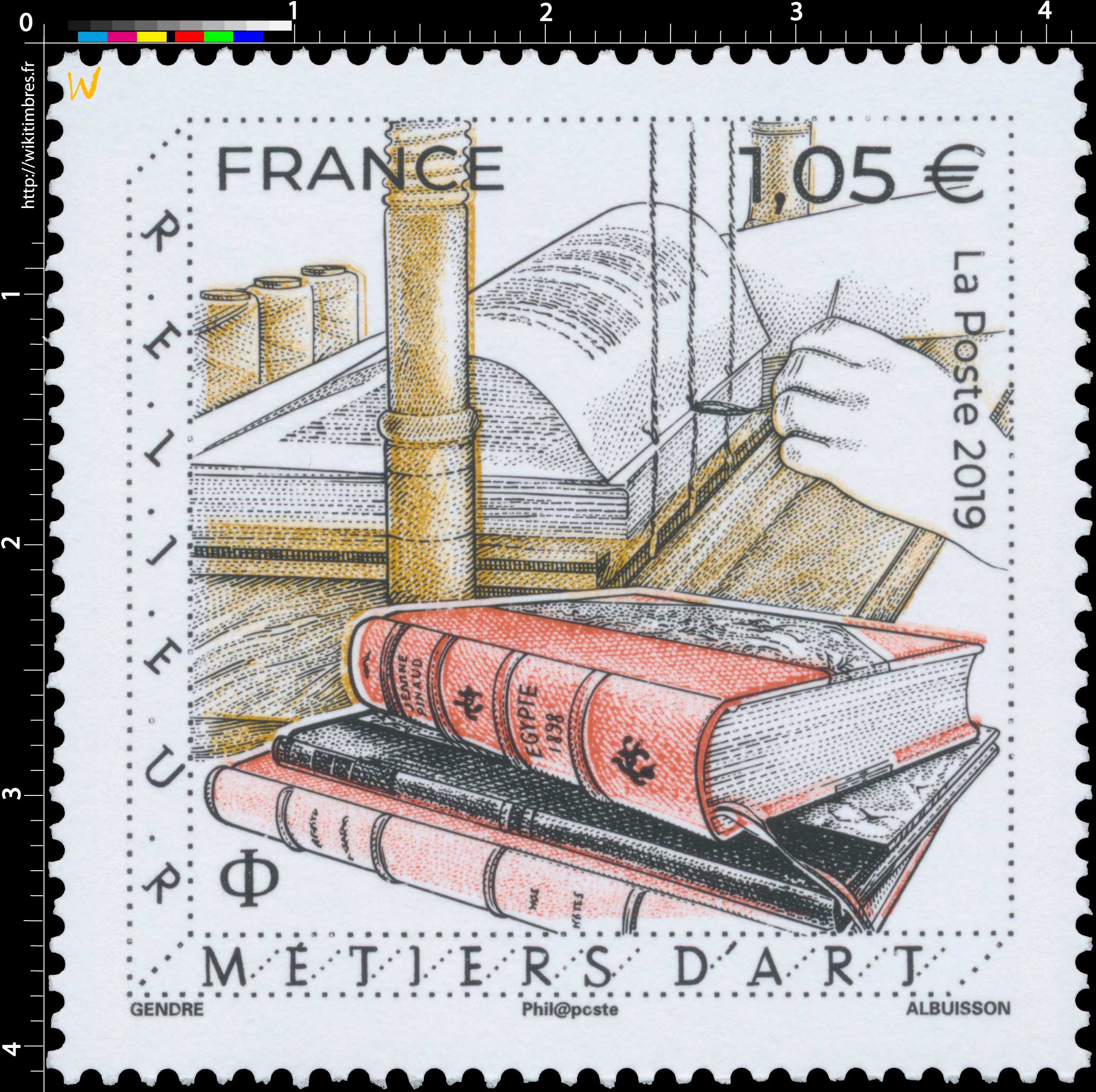 2019 MÉTIERS D’ART RELIEUR
