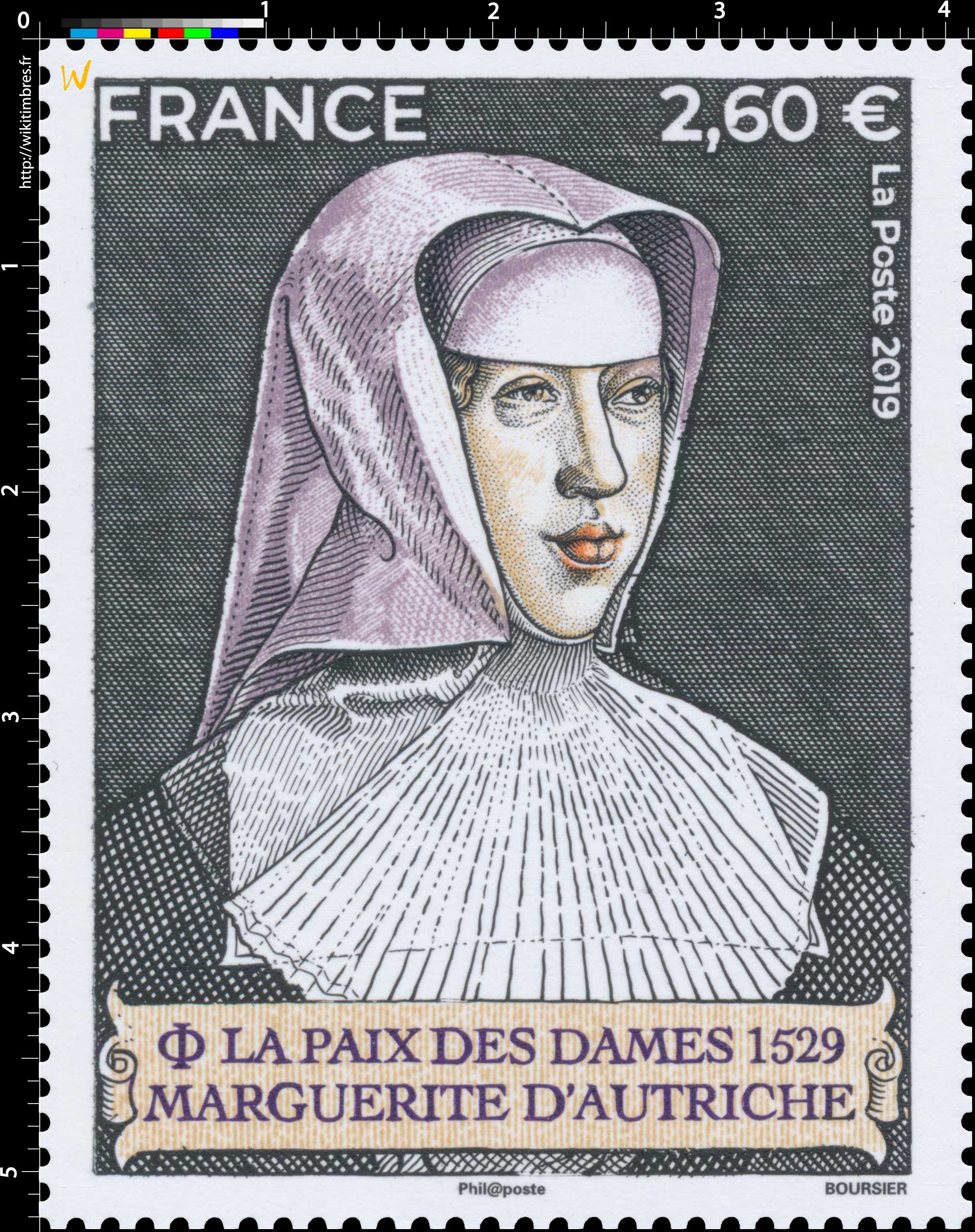 2019 LA PAIX DES DAMES 1529 - Marguerite d'Autriche