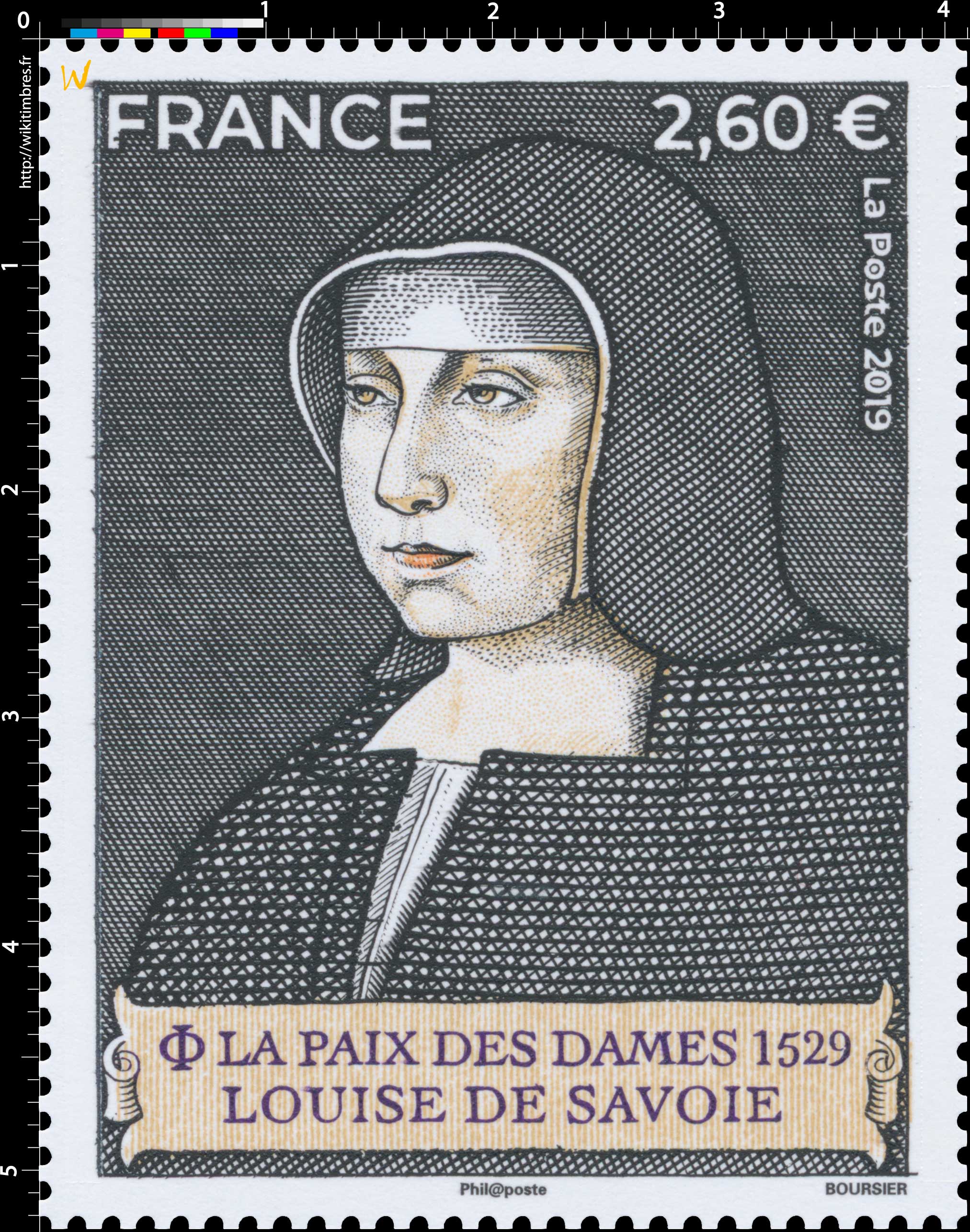 2019 LA PAIX DES DAMES 1529 - Louise de Savoie
