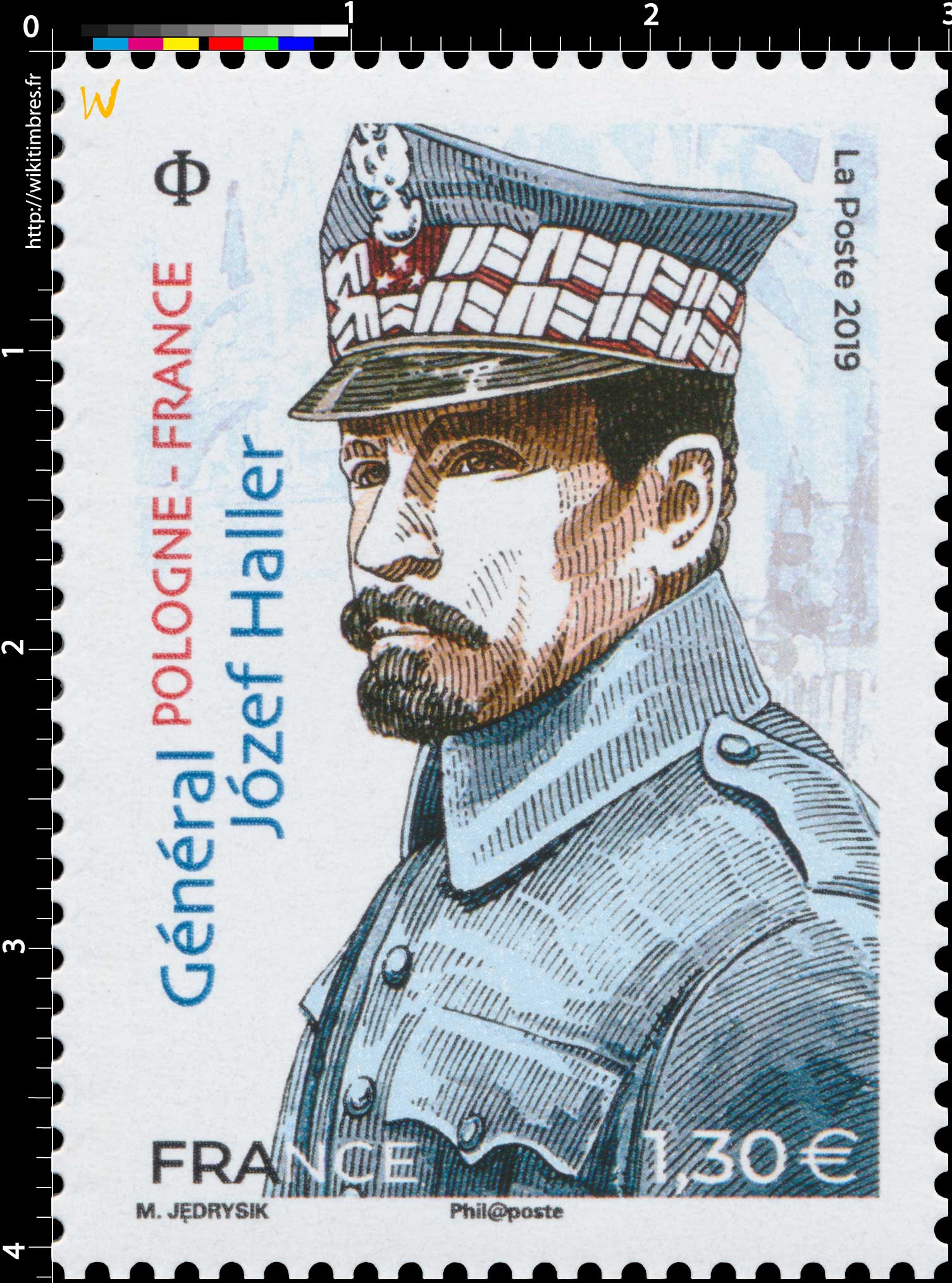 2019 POLOGNE - FRANCE Général Józef Haller