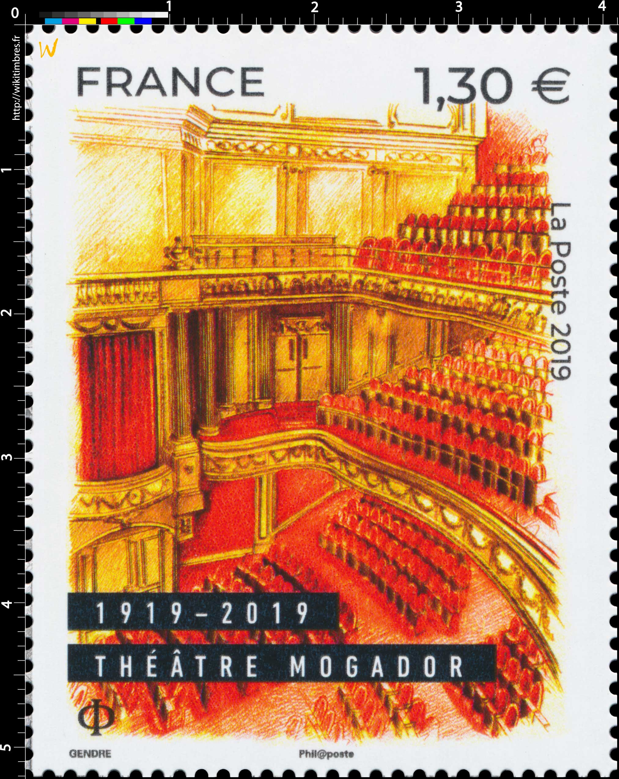 1919 - 2019 THÉÂTRE MOGADOR