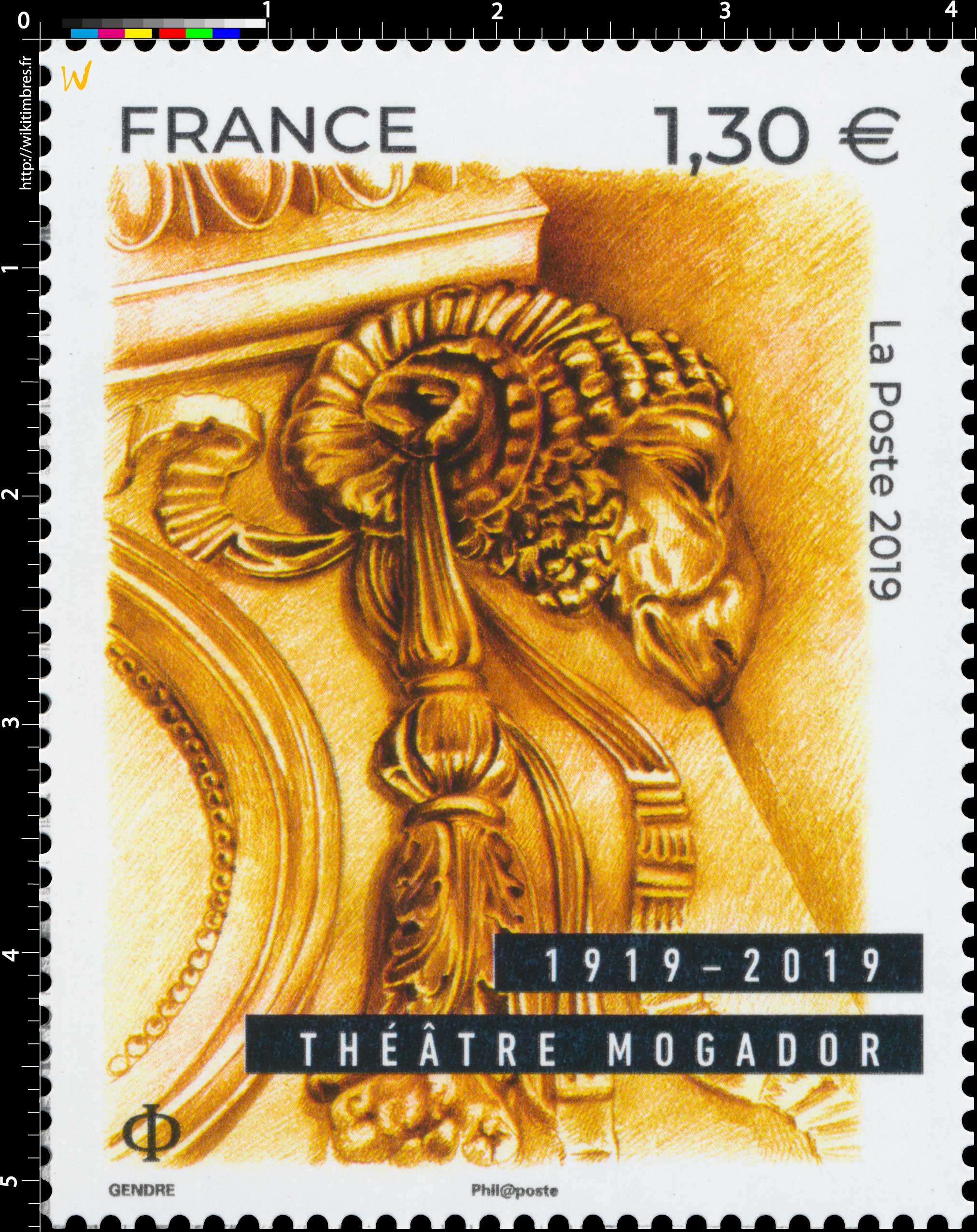 1919 - 2019 THÉÂTRE MOGADOR