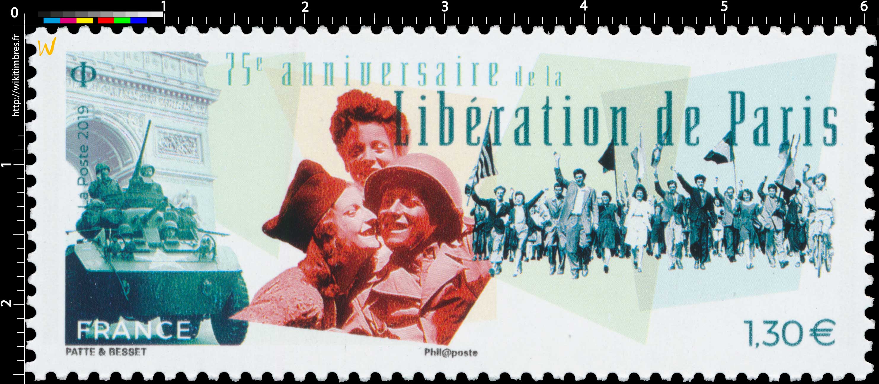 2019 75e anniversaire de la Libération de Paris