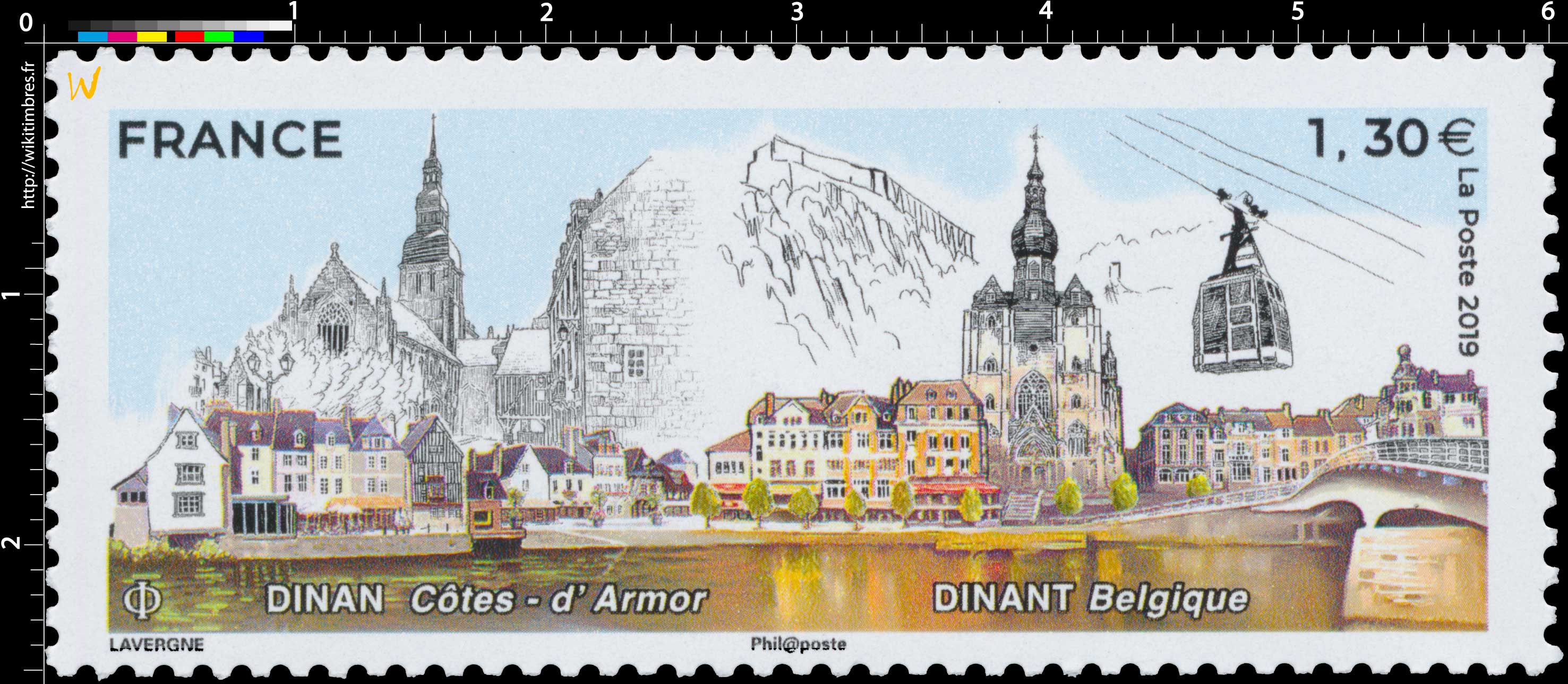 DINAN Côtes-d'Armor - DINANT Belgique