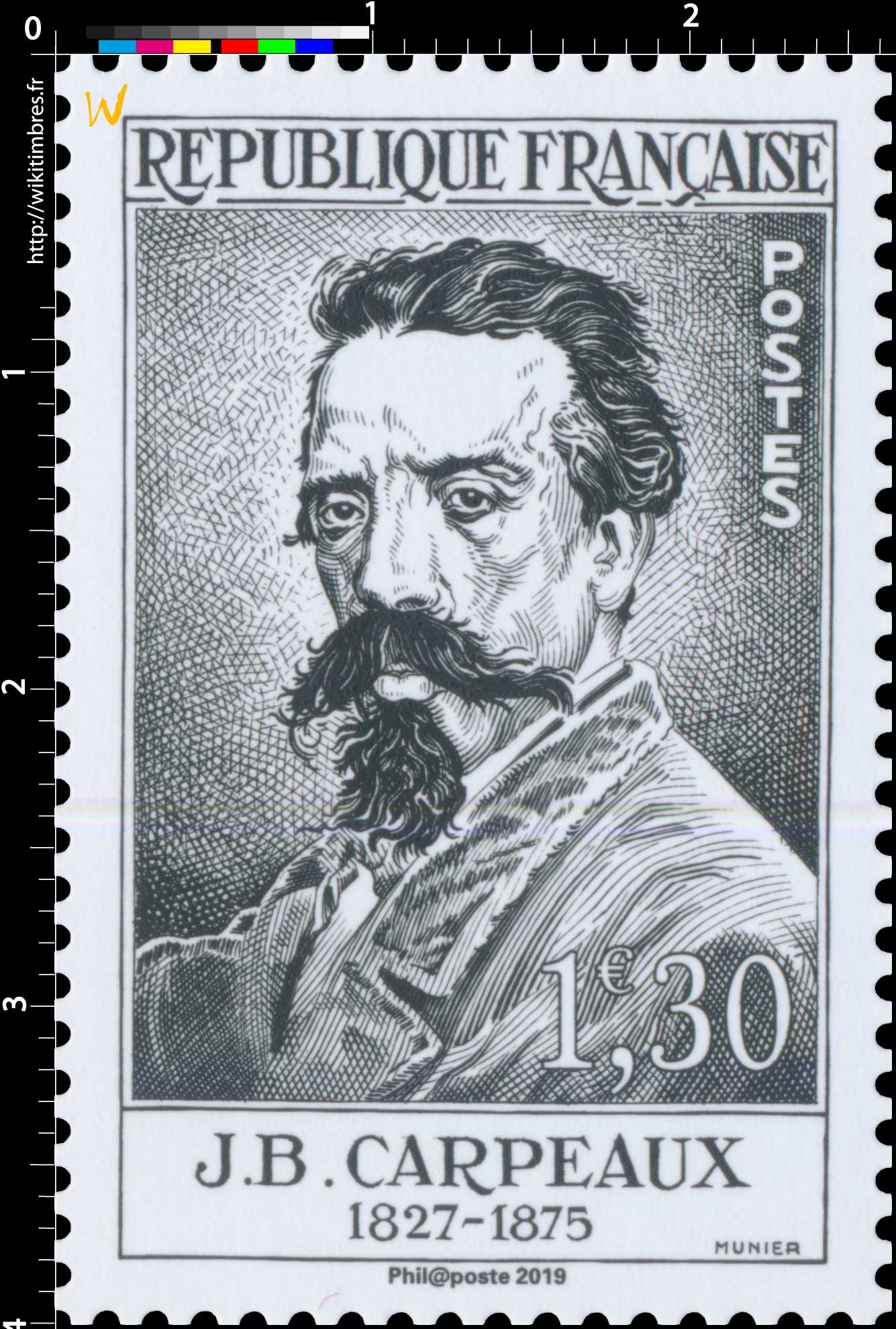 2019 Patrimoine de France - J.B. CARPEAUX 1827-1875