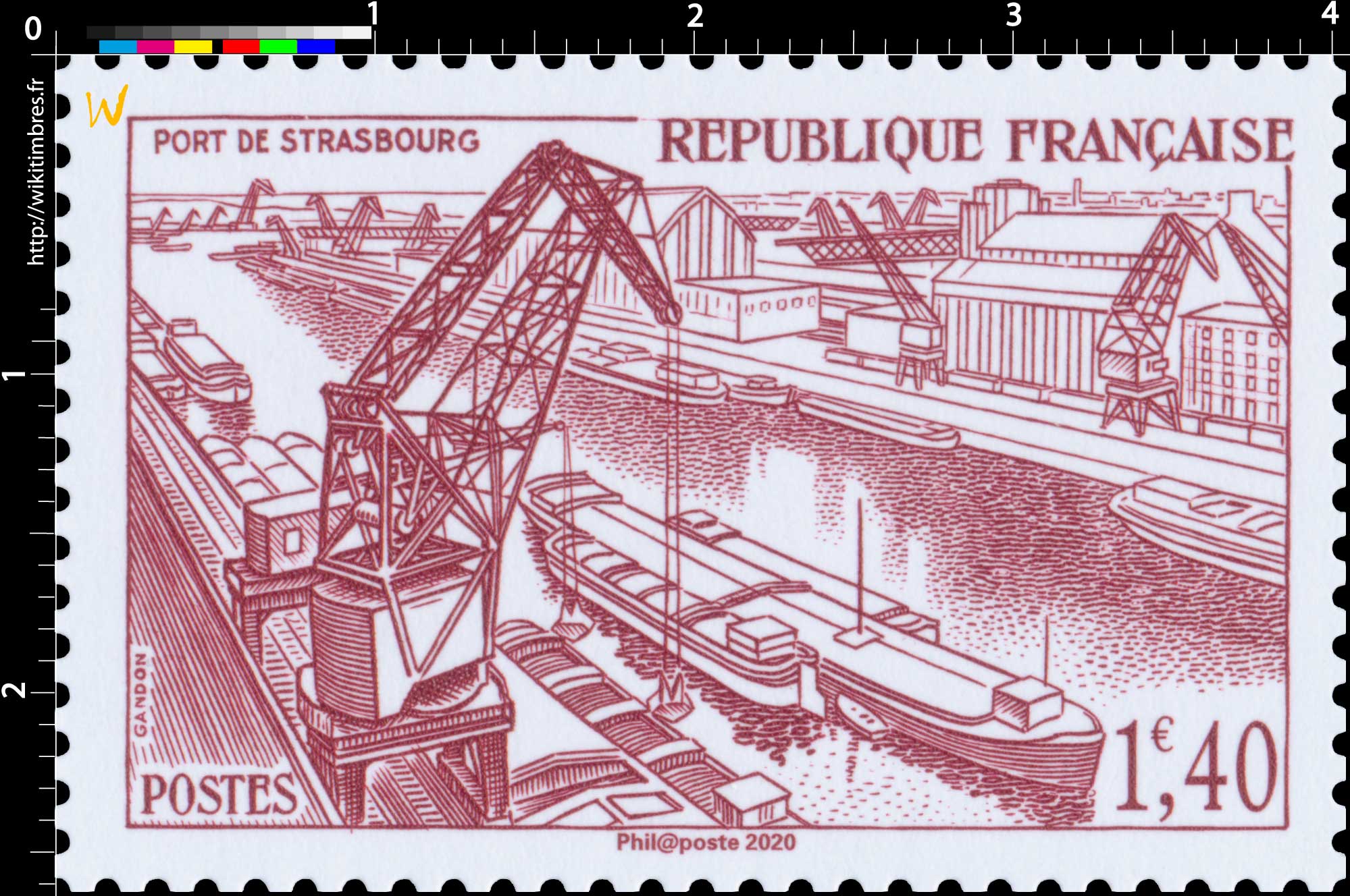 2020 Patrimoine de France - PORT DE STRASBOURG