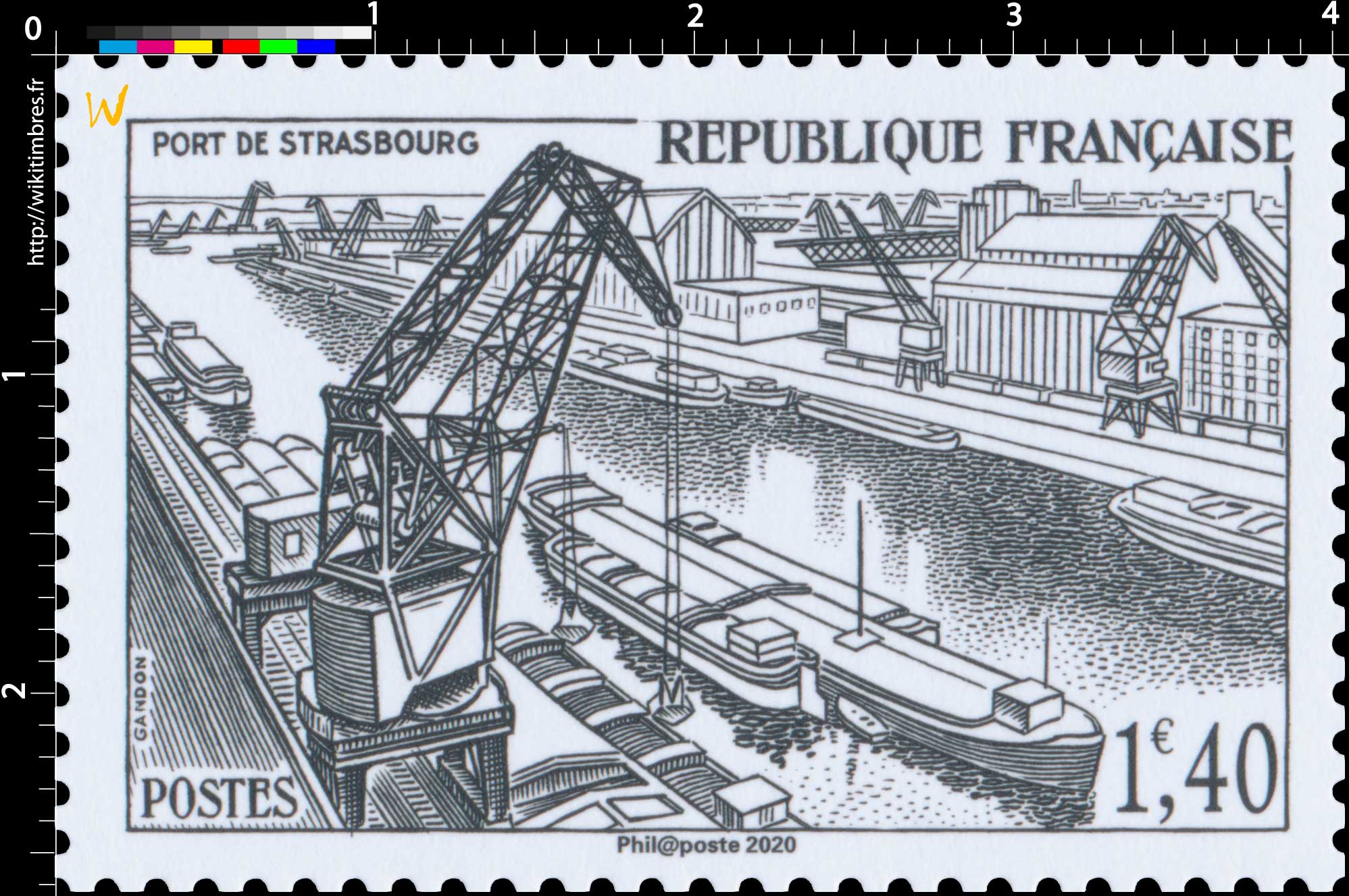 2020 Patrimoine de France - PORT DE STRASBOURG