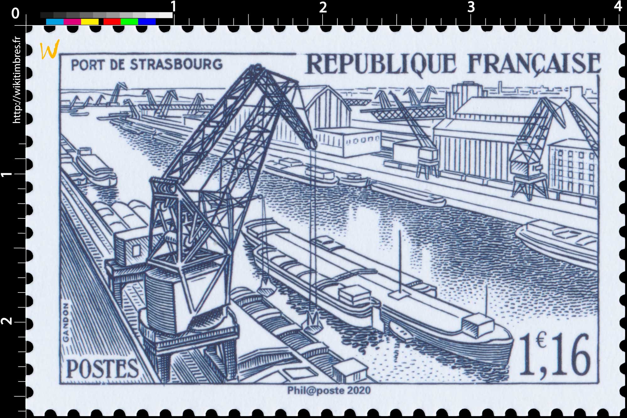 2020 Patrimoine de France - PORT DE STRASBOURG