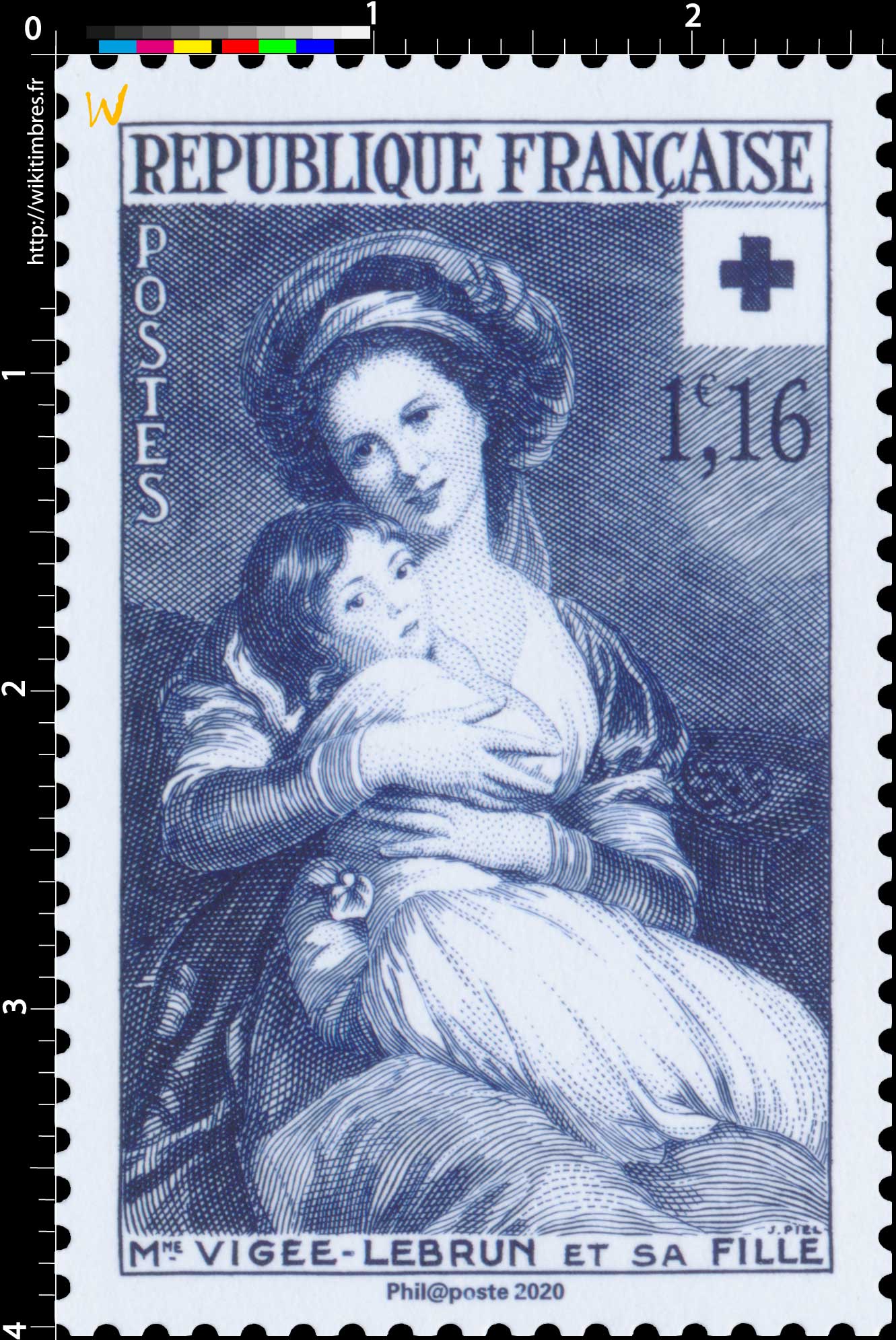 2020 Patrimoine de France - MME VIGÉE-LEBRUN ET SA FILLE