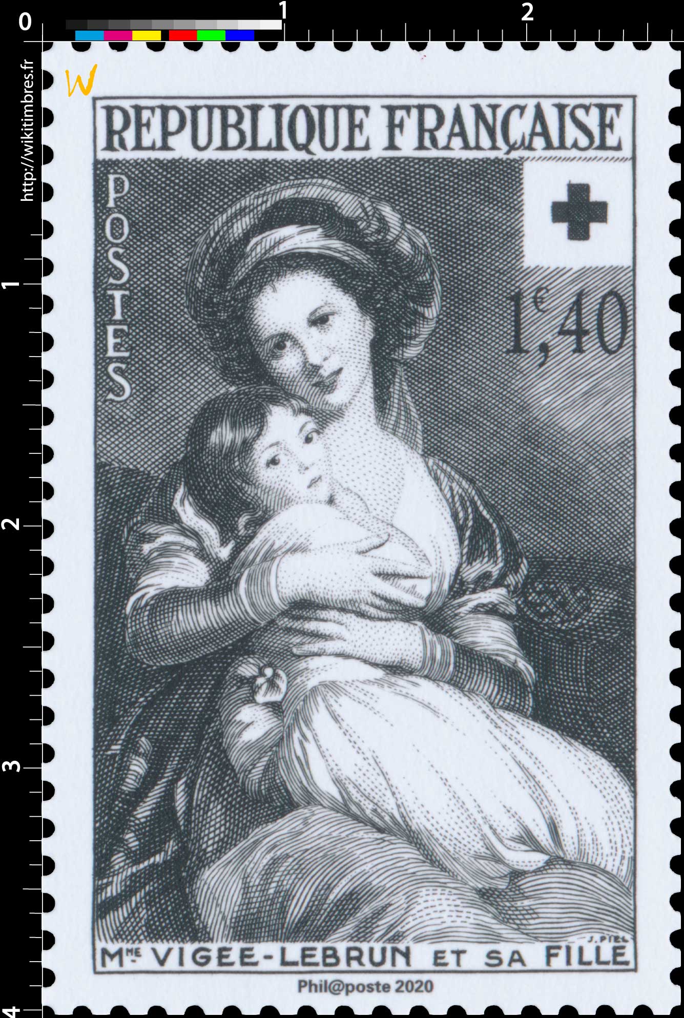 2020 Patrimoine de France - MME VIGÉE-LEBRUN ET SA FILLE