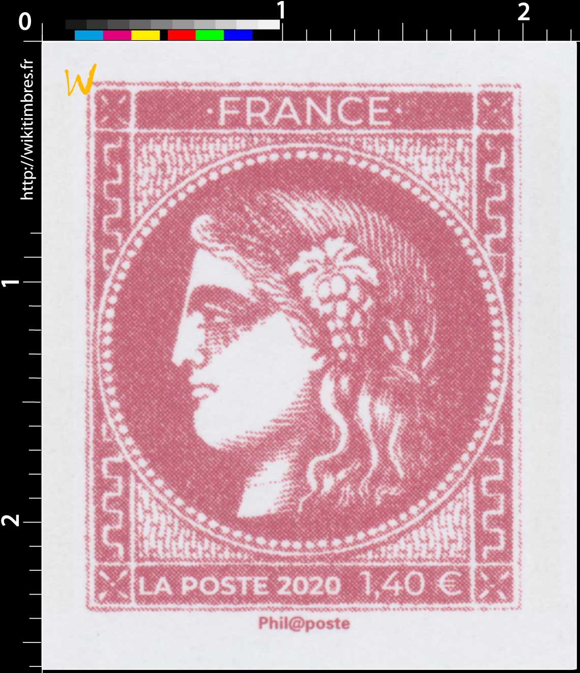 2020 Sans légende particulière - Type Cérès